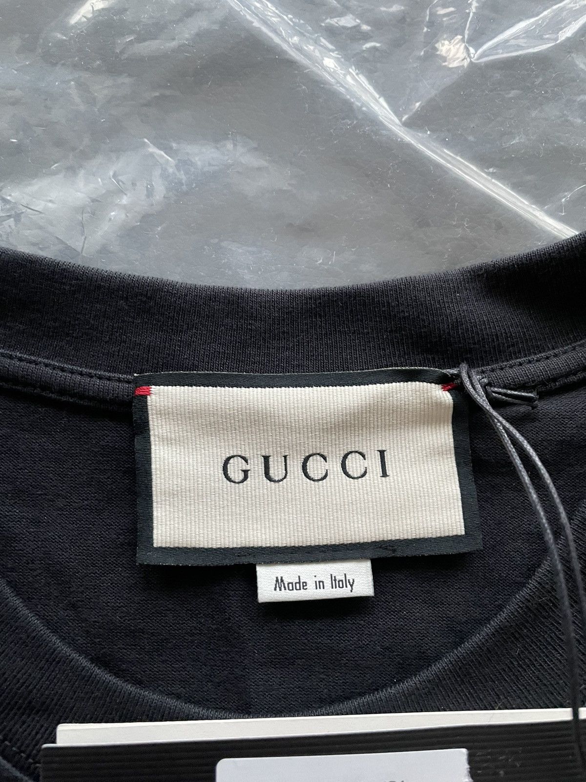 Gucci NEW Rare Sold Out Super Runway Gucci Band Logo Tee T-shirt Size US M / EU 48-50 / 2 - 5 Thumbnail