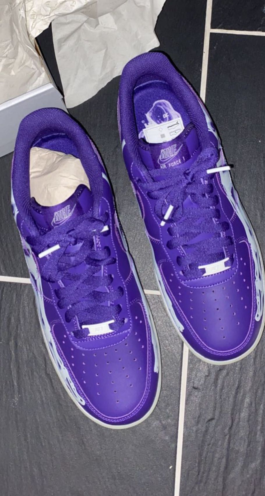 purple air force 1 halloween