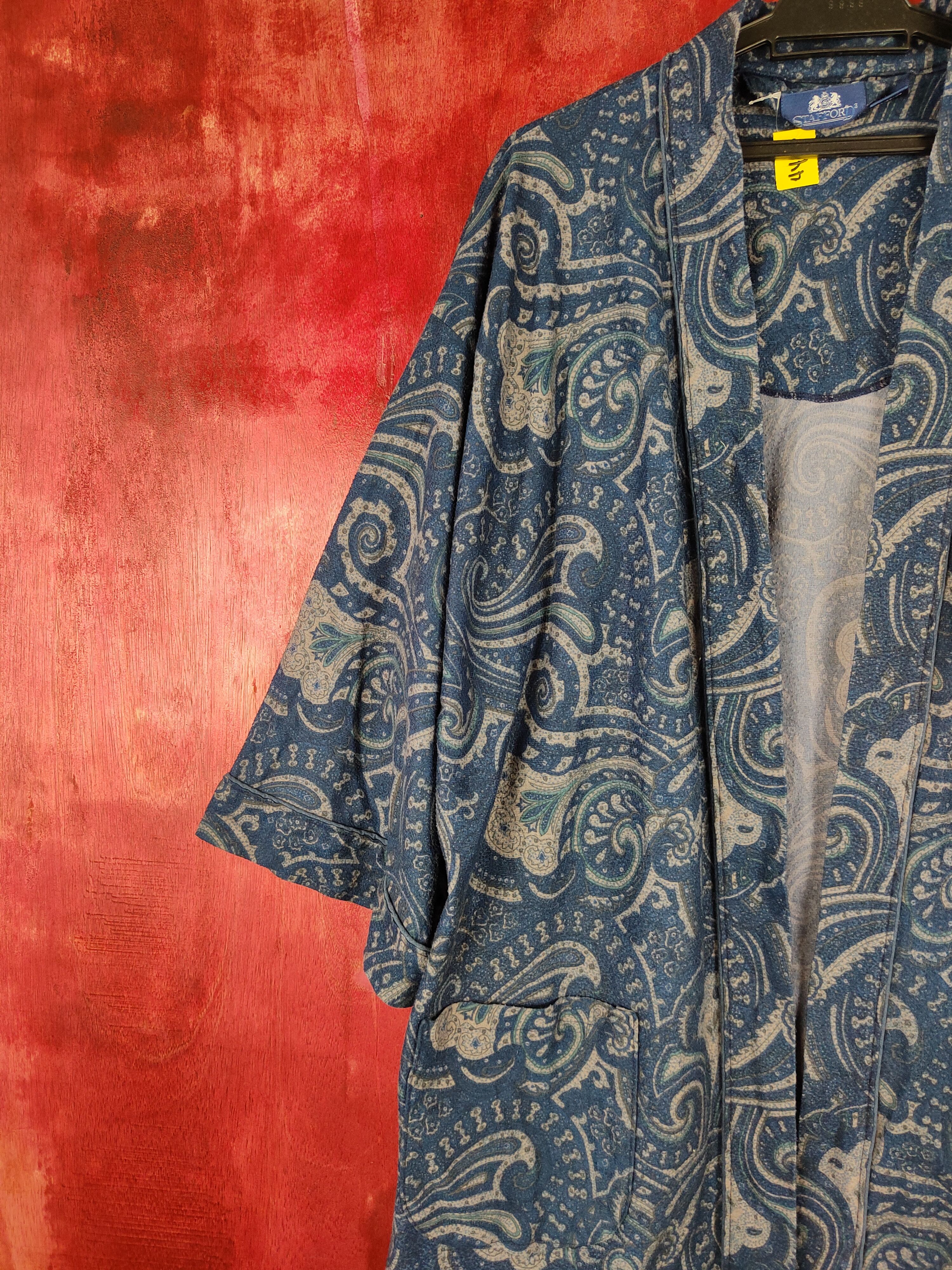 Stafford Stafford Dark Blue Cardigan #S323 Size US XL / EU 56 / 4 - 5 Thumbnail