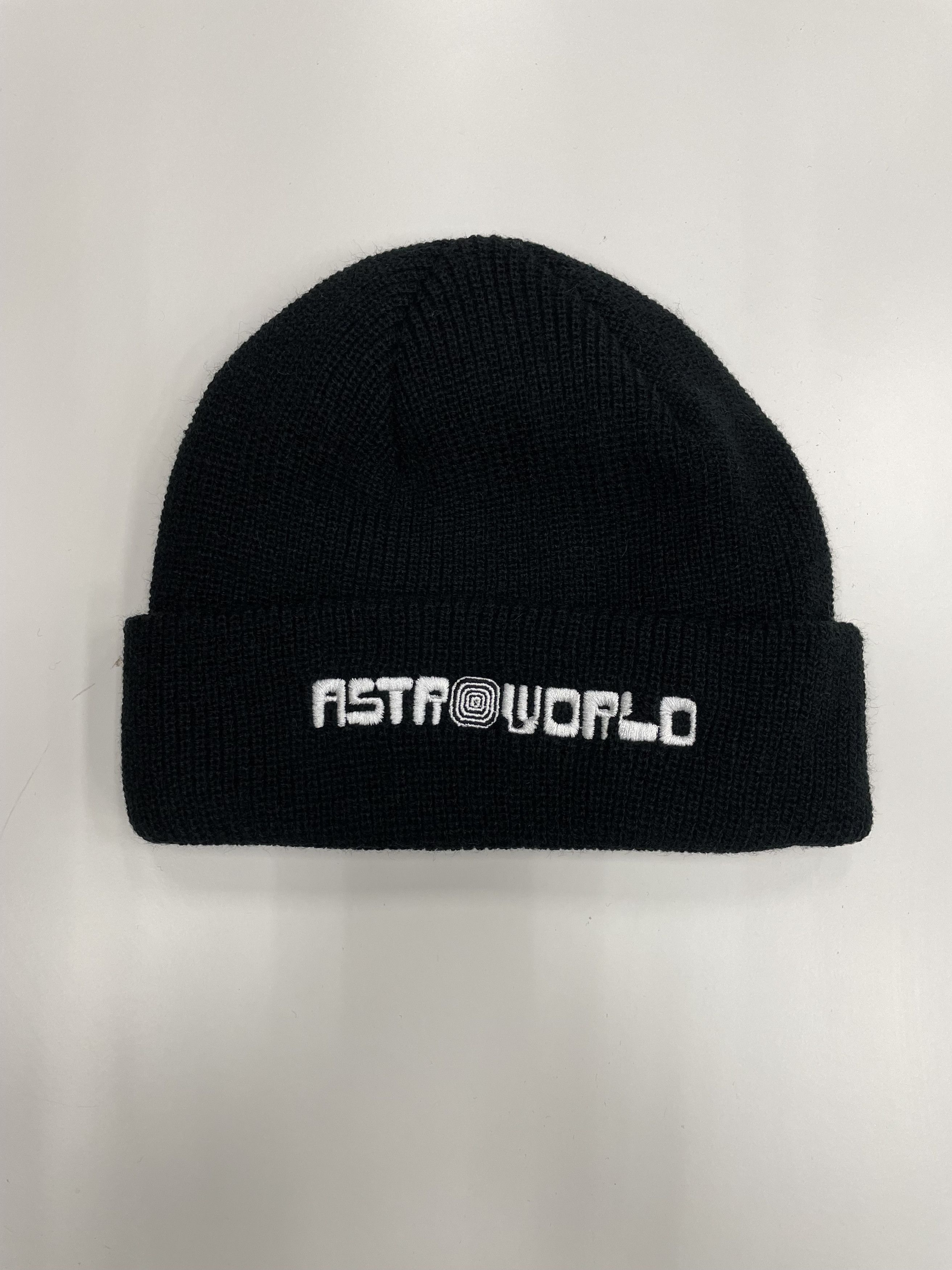 Travis Scott “ASTROWORLD” Beanie (Black) Grailed