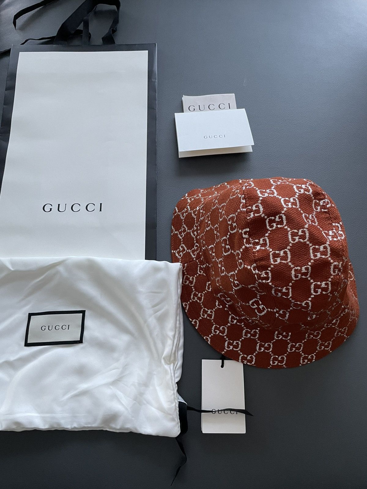 Gucci Super Rare Limited Edition Runway Brand NEW GG Logo Hat Size ONE SIZE - 22 Thumbnail