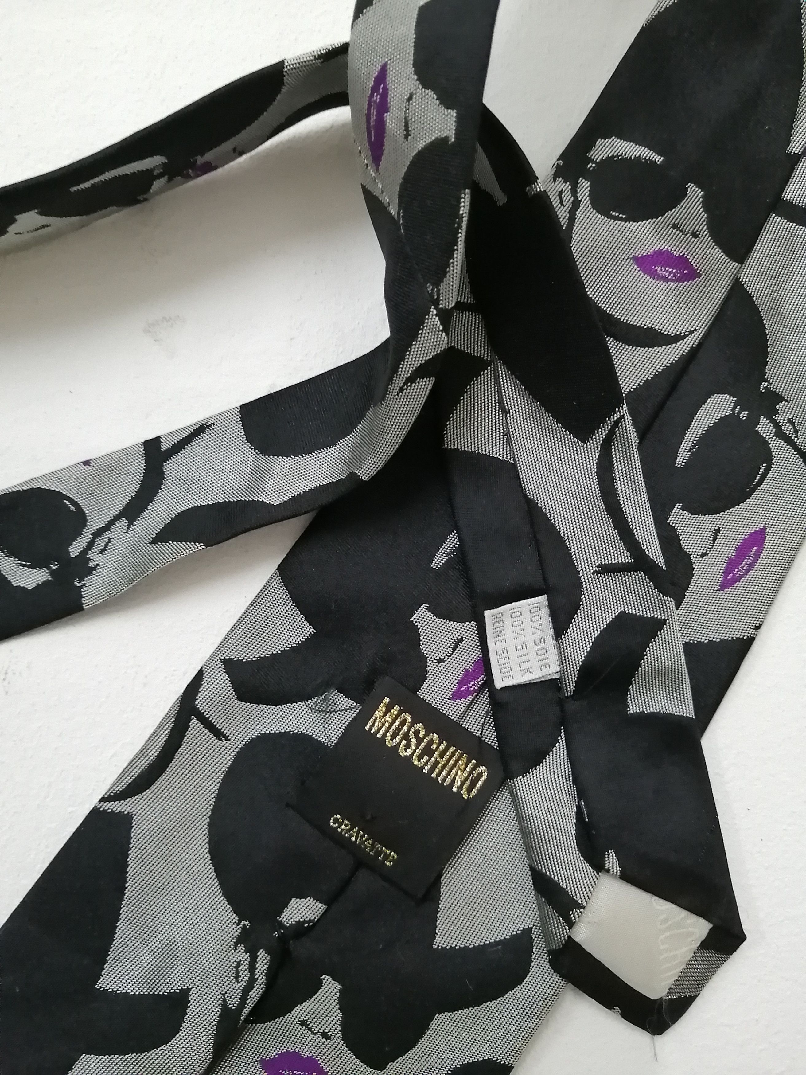 MOSCHINO Cravatte Silk Tie