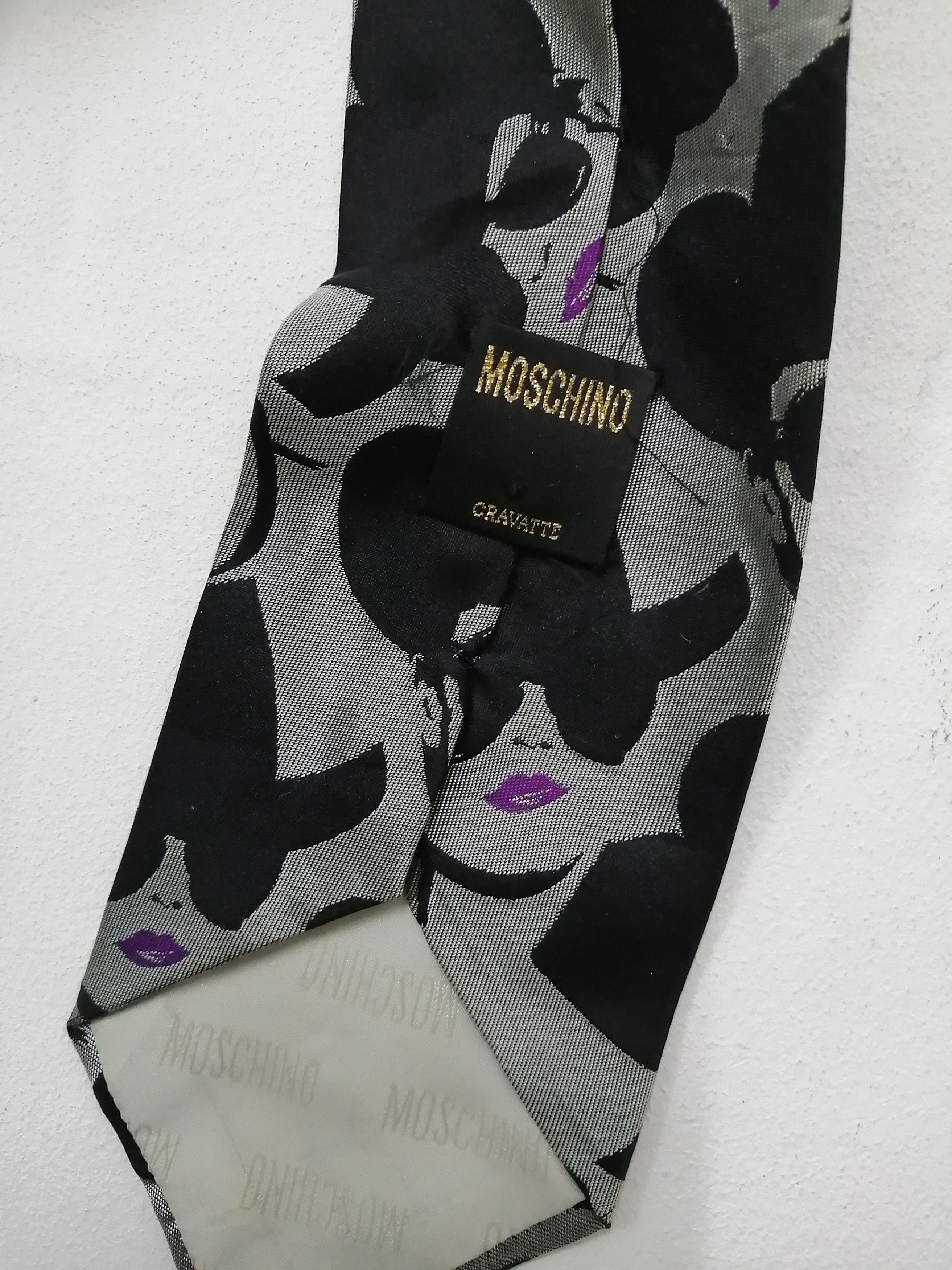 MOSCHINO Cravatte Silk Tie