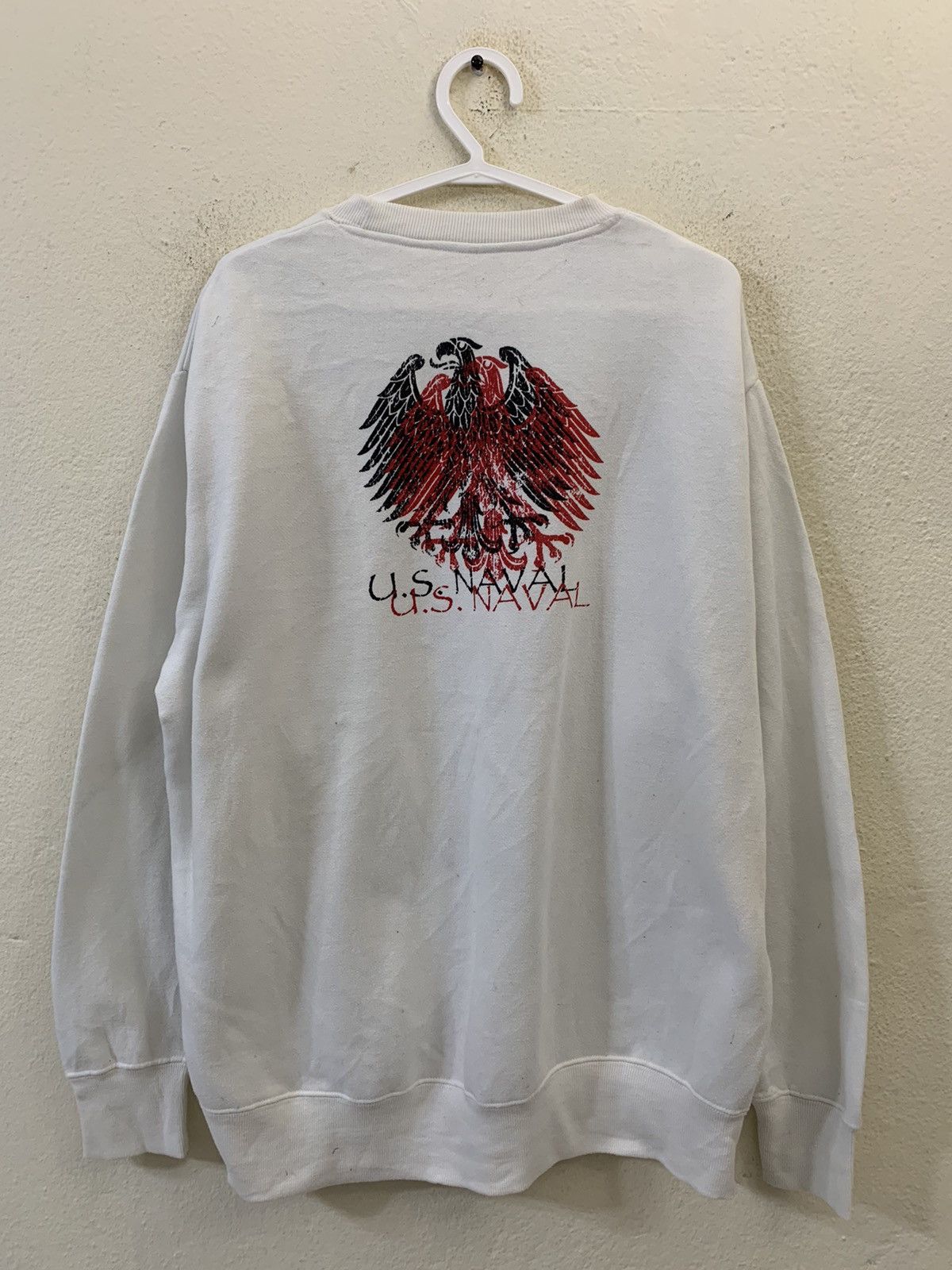 Japanese Brand US Naval Loyalty Courage Sweatshirt Size US XL / EU 56 / 4 - 5 Thumbnail