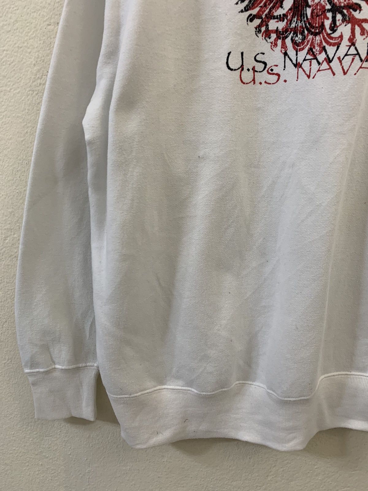 Japanese Brand US Naval Loyalty Courage Sweatshirt Size US XL / EU 56 / 4 - 7 Thumbnail