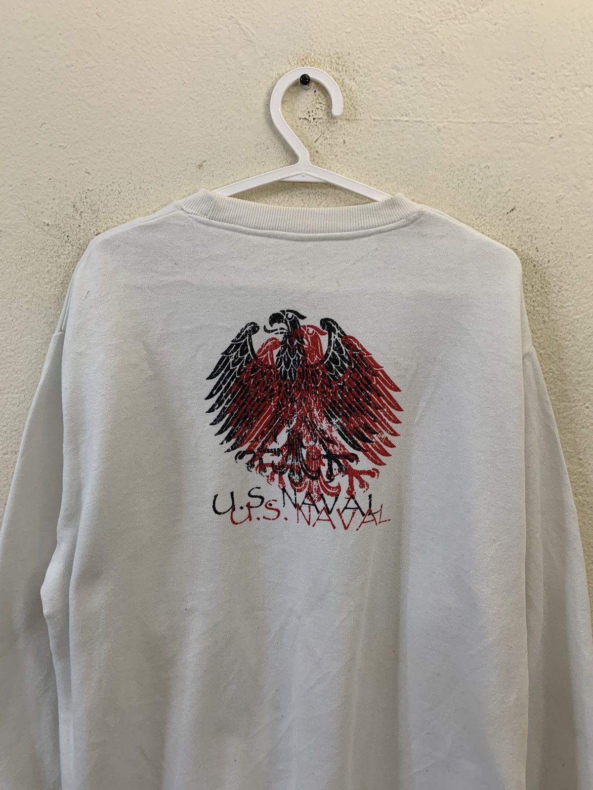 Japanese Brand US Naval Loyalty Courage Sweatshirt Size US XL / EU 56 / 4 - 8 Thumbnail