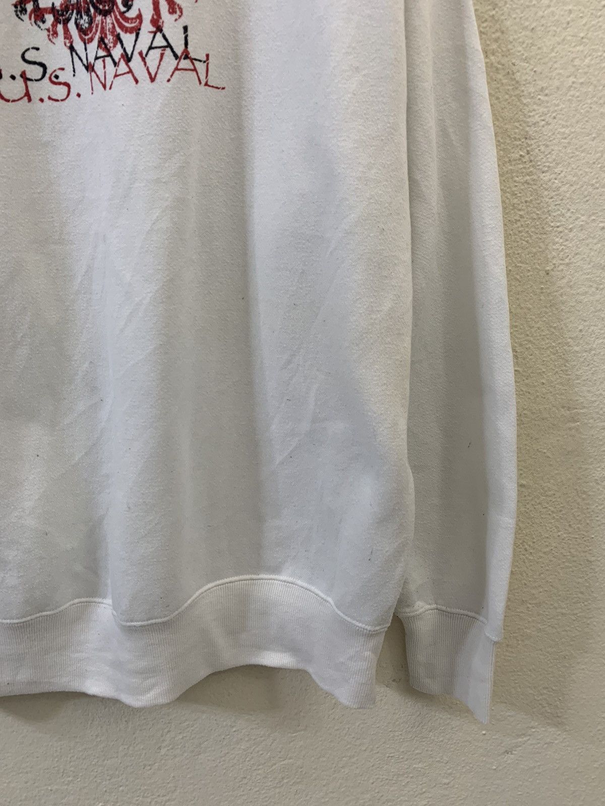 Japanese Brand US Naval Loyalty Courage Sweatshirt Size US XL / EU 56 / 4 - 6 Thumbnail