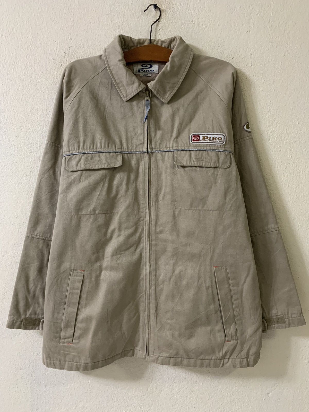 Japanese Brand Piko Hawaiian Jacket Size US L / EU 52-54 / 3 - 1 Thumbnail