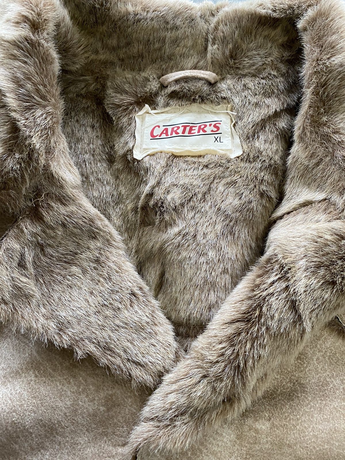 Other Faux Fur Lined Shearling Soft Nappa Trim Cozy Coat Jacket Size US M / EU 48-50 / 2 - 9 Thumbnail