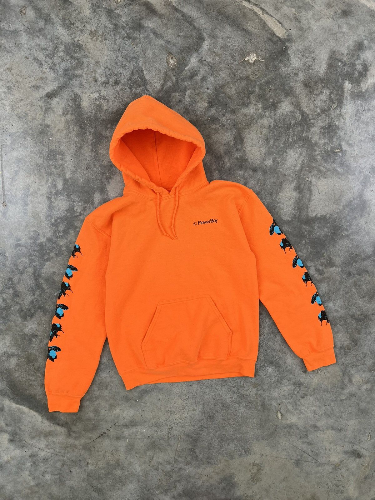 Golf Wang Golf Wang Save The Bees Neon Orange Hoodie Sz. Small Size US S / EU 44-46 / 1 - 4 Thumbnail