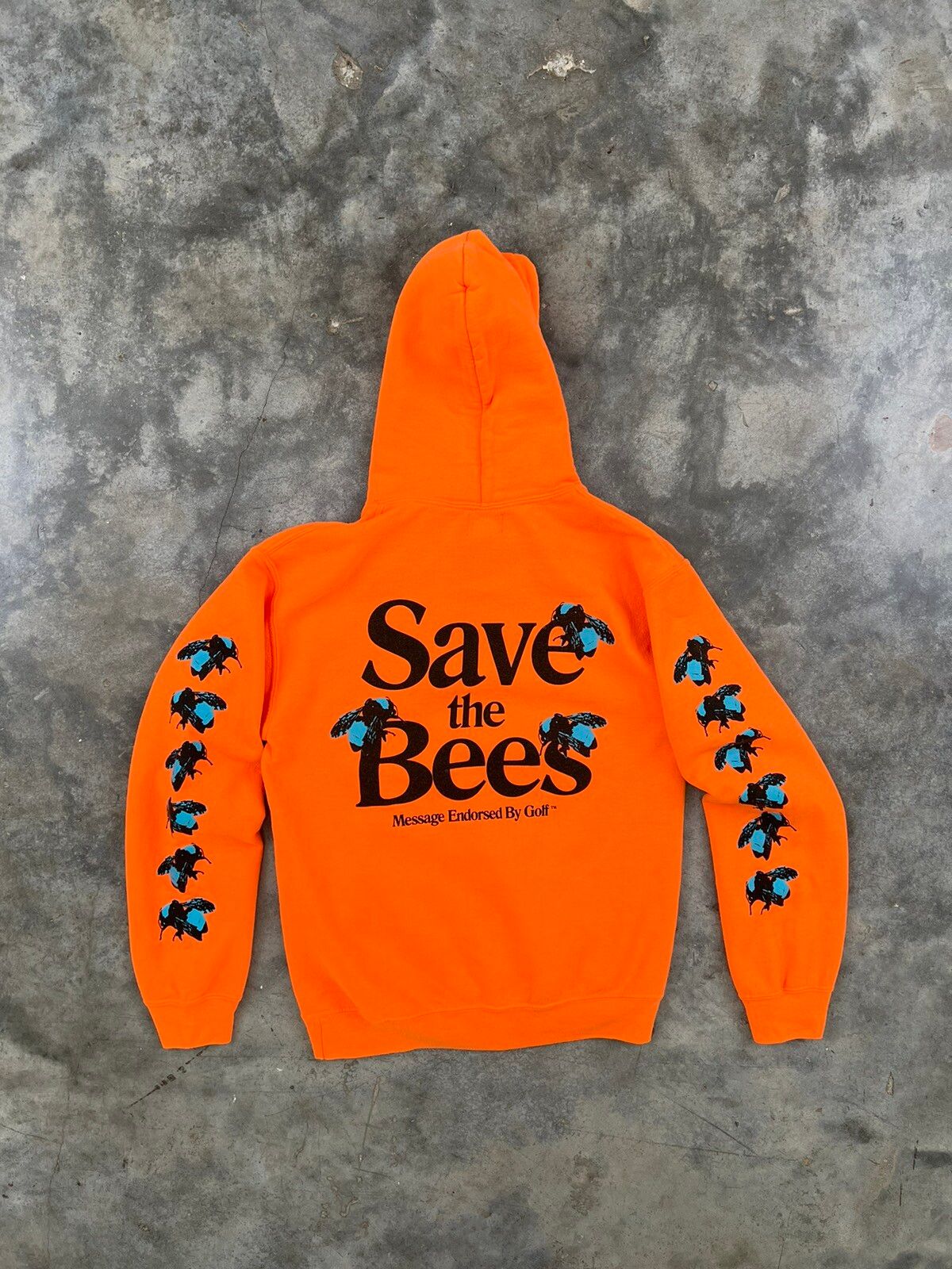 Golf Wang Golf Wang Save The Bees Neon Orange Hoodie Sz. Small Size US S / EU 44-46 / 1 - 1 Preview
