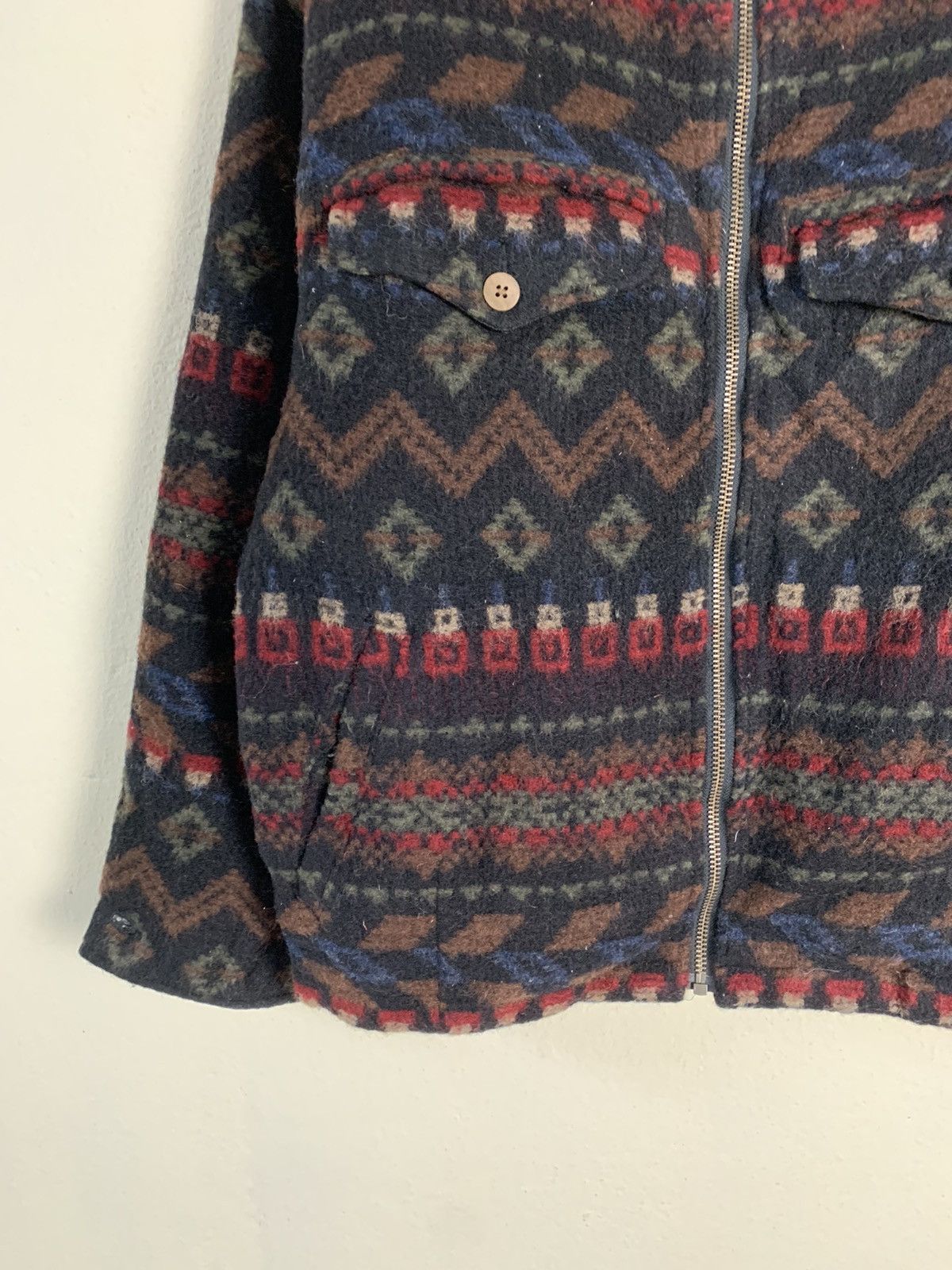 Woolrich Woolen Mills Vintage 60s Woolrich Aztech Jacket Size US S / EU 44-46 / 1 - 3 Thumbnail