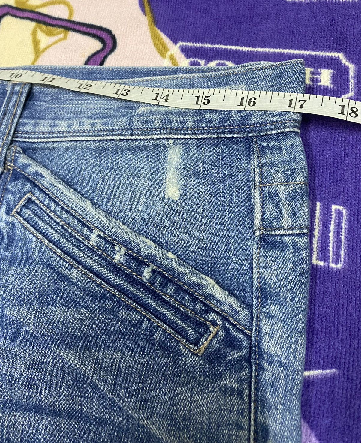 Armani Exchange ARMANI EXCHANGE Denim x Very Rare Design Size US 34 / EU 50 - 16 Thumbnail