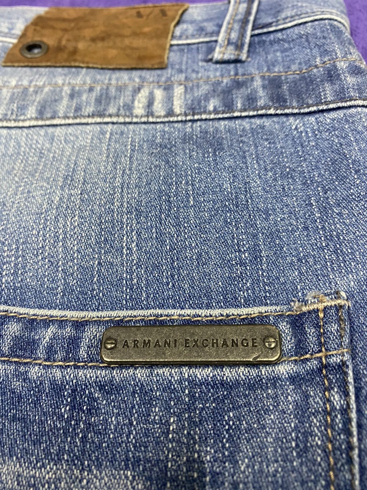 Armani Exchange ARMANI EXCHANGE Denim x Very Rare Design Size US 34 / EU 50 - 8 Thumbnail