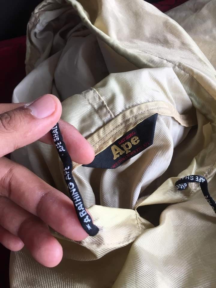 Bape VTG BAPE HEAD LIGHT JACKETS Size US L / EU 52-54 / 3 - 6 Thumbnail