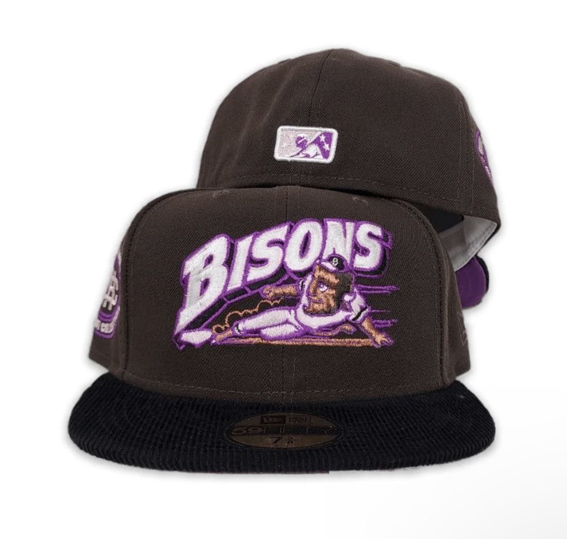 MLB × New Era Exclusive Fitteds Buffalo Bisons Corduroy Size 7 1/8 Size ONE SIZE - 6 Thumbnail