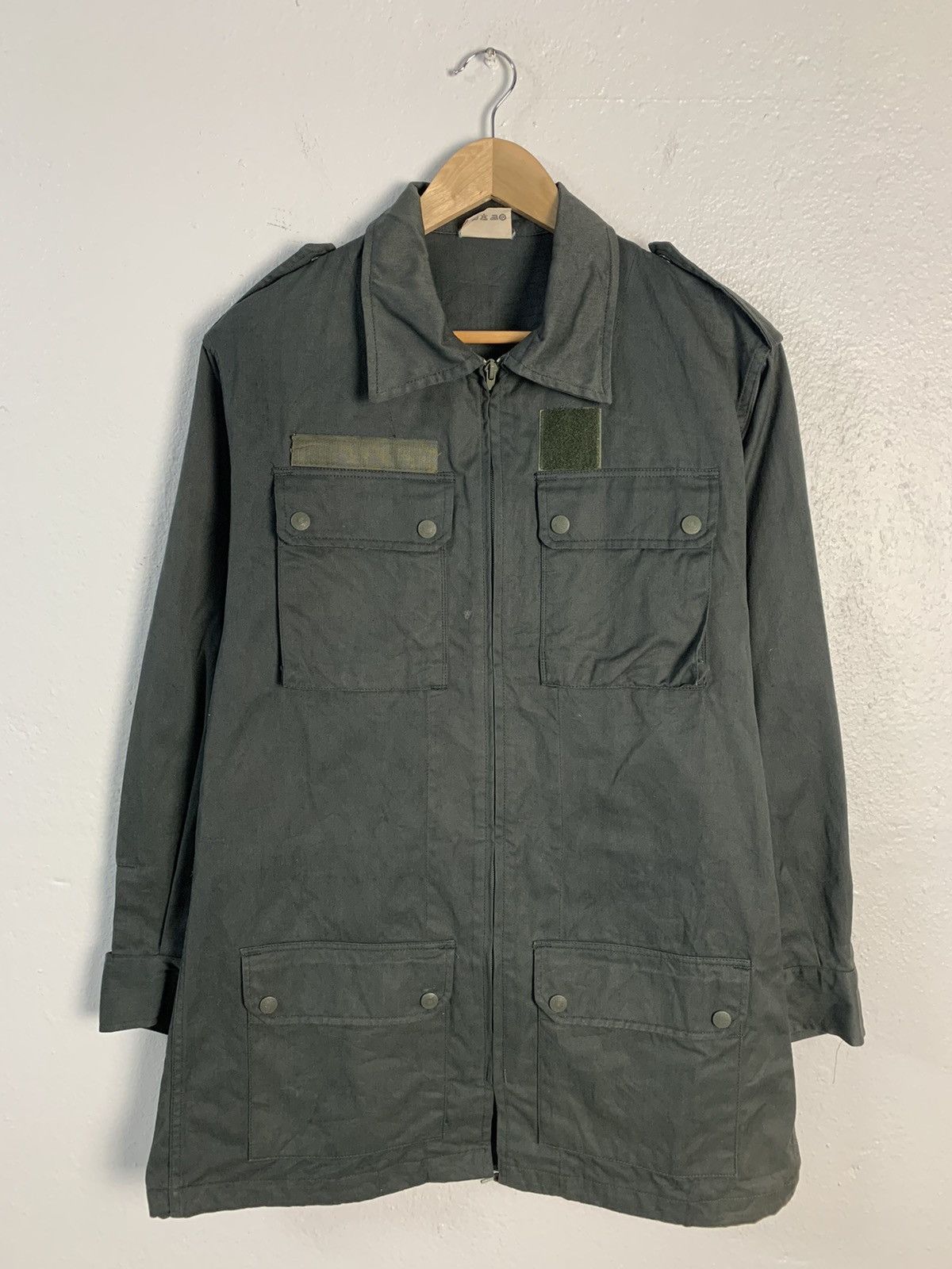 image of Socovet Military Parka in Gray Green, Men's (Size Large)