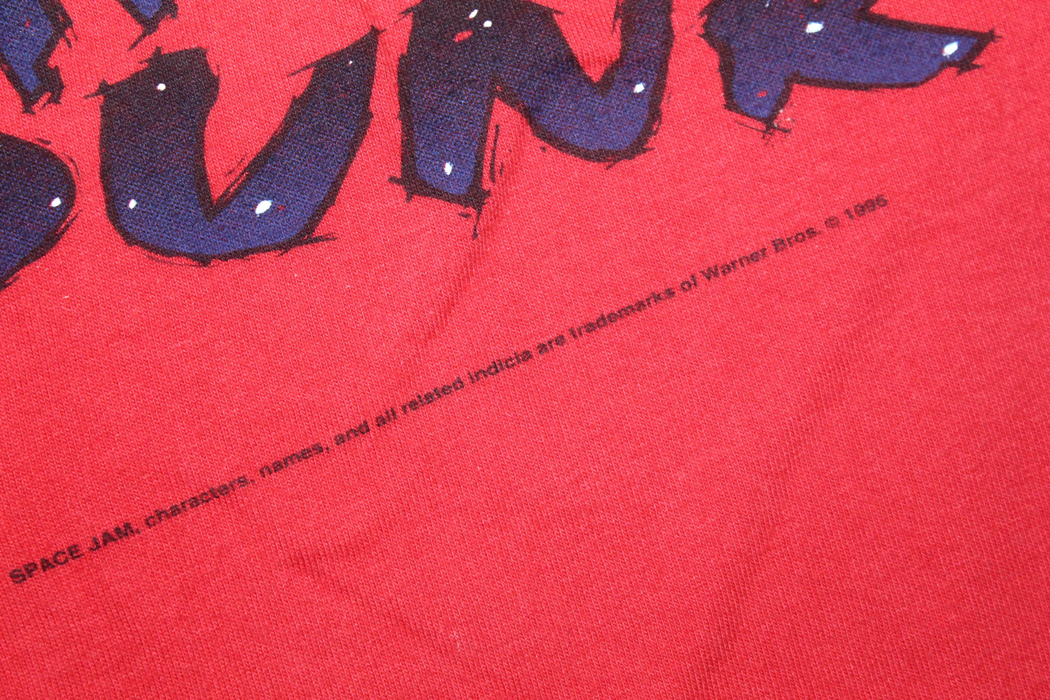 Other 🔥 VTG 🔥 Nutmeg 1996 Space Jam Slam Dunk Art Warner Bros. Size US M / EU 48-50 / 2 - 3 Thumbnail