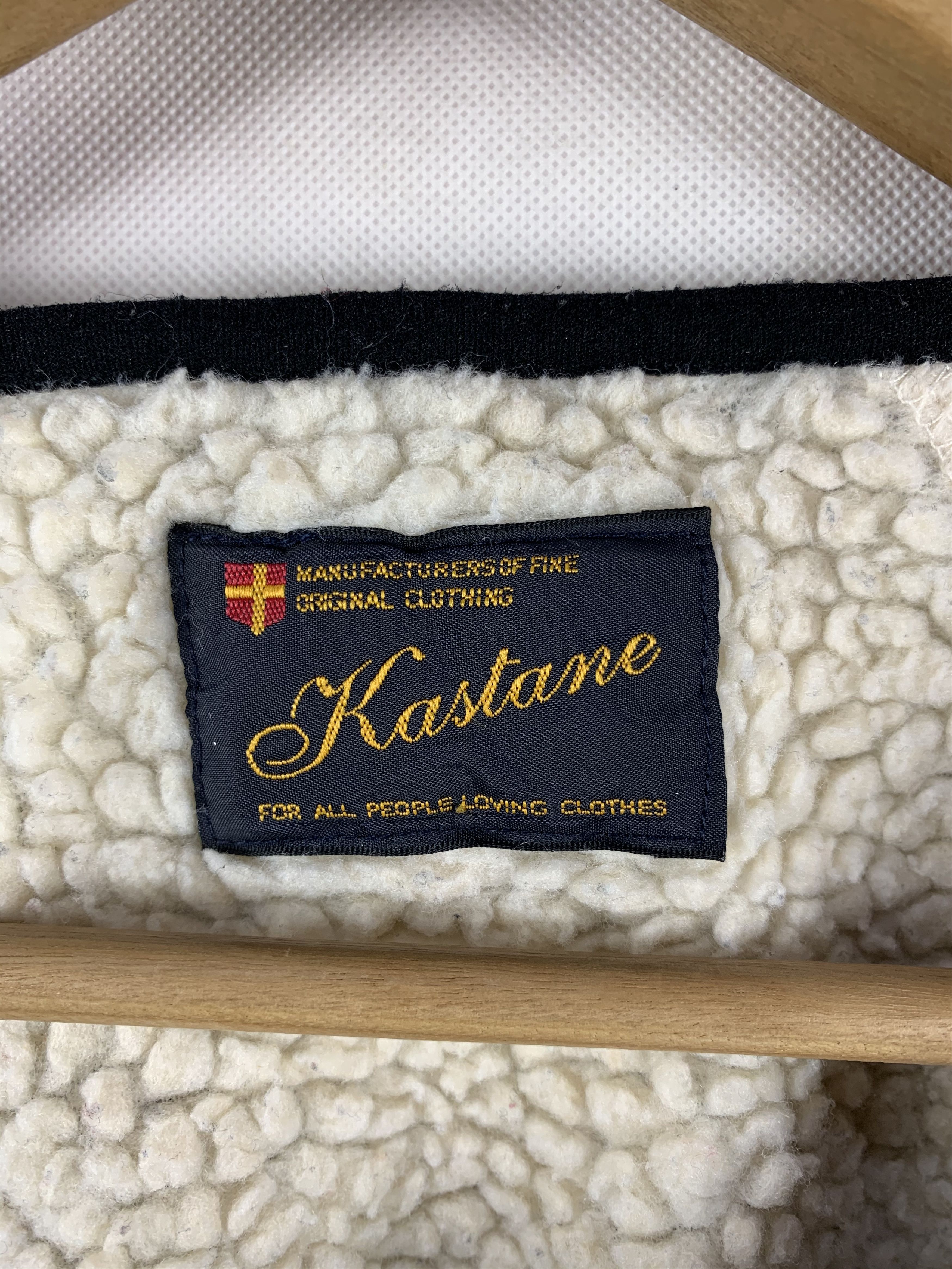 Japanese Brand 😱Kastane Reversible Deep Pile Fleece Light Jacket Size US L / EU 52-54 / 3 - 10 Thumbnail