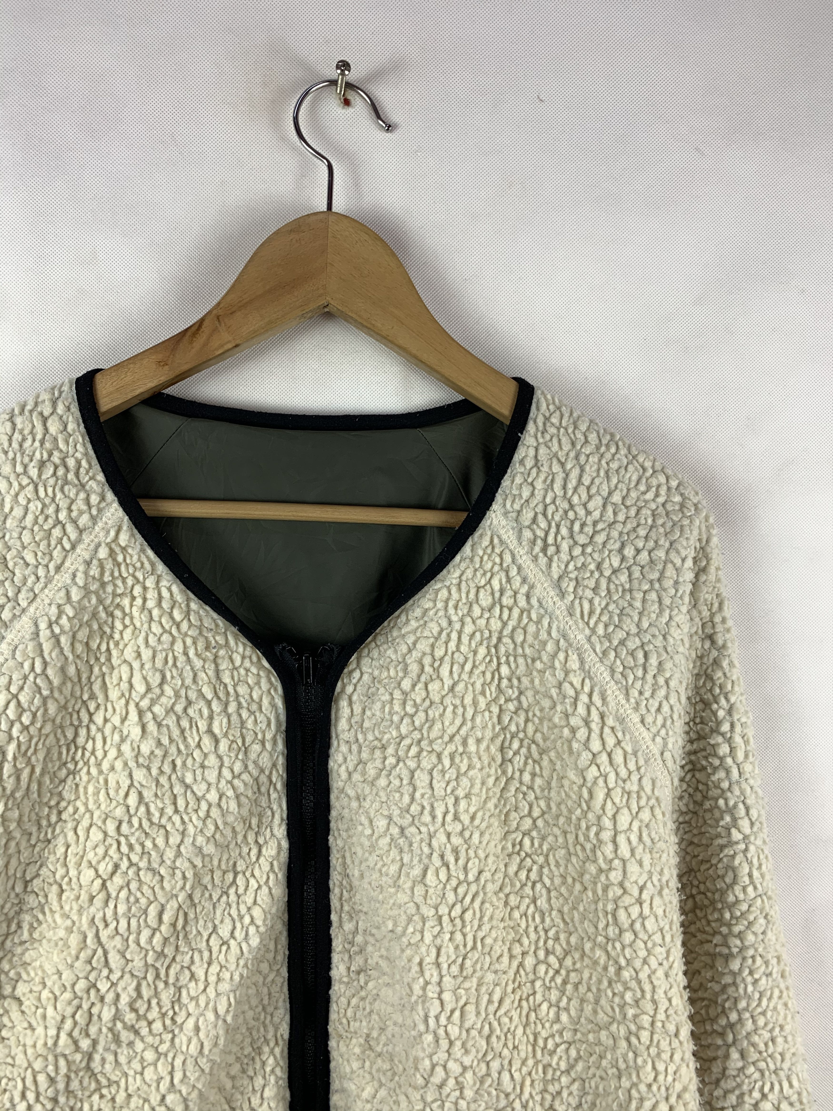 Japanese Brand 😱Kastane Reversible Deep Pile Fleece Light Jacket Size US L / EU 52-54 / 3 - 8 Thumbnail