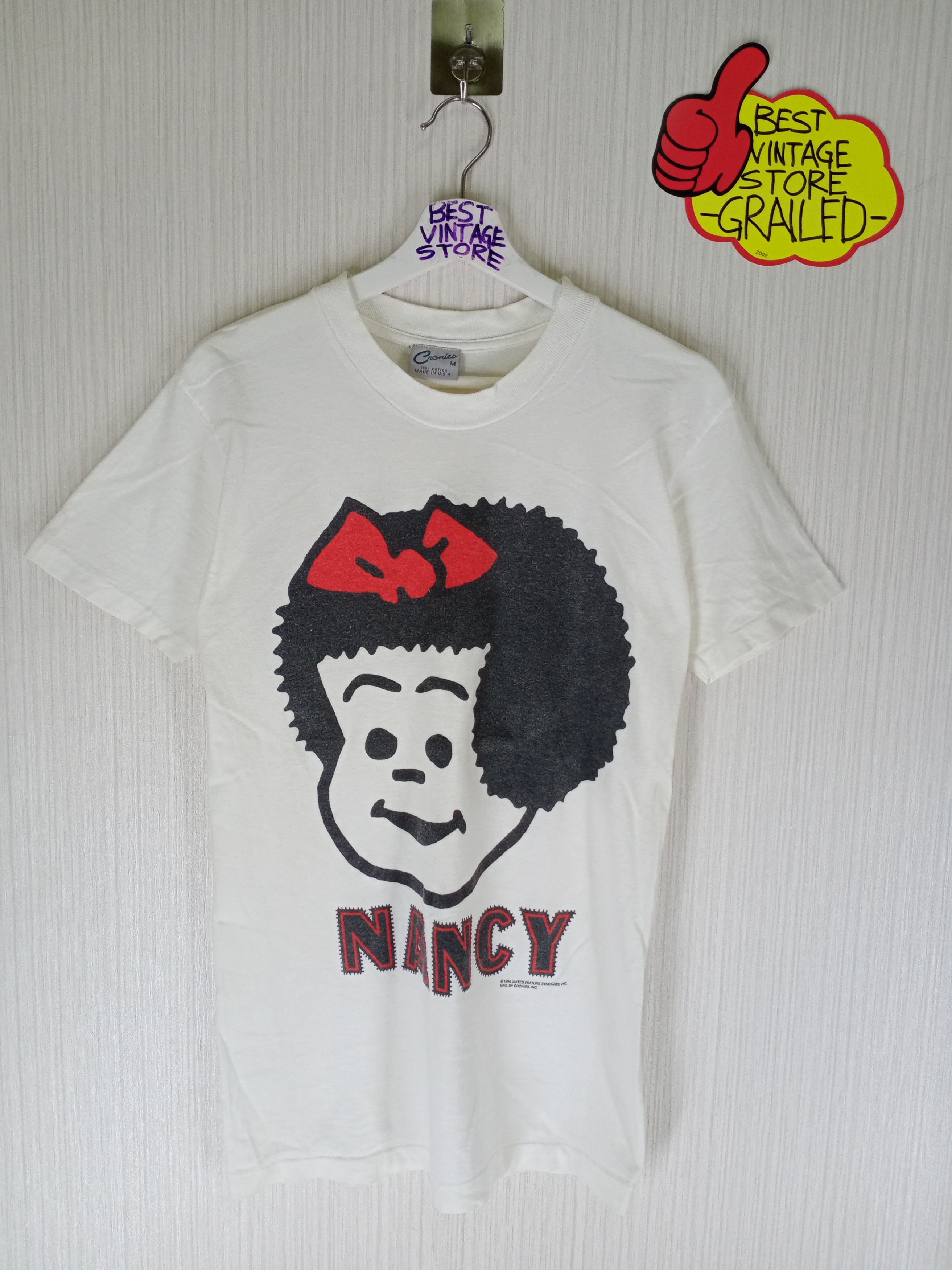 Cartoon Network Vintage 90s Nancy Cartoon White tee Size US S / EU 44-46 / 1 - 4 Thumbnail