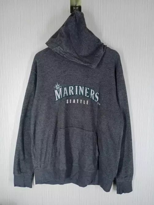MLB × Vintage Vintage MLB Seattle Mariners Hoodie Fleece Sweatshirt Size US XL / EU 56 / 4 - 1 Thumbnail