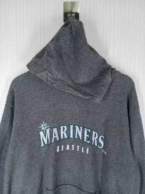 MLB × Vintage Vintage MLB Seattle Mariners Hoodie Fleece Sweatshirt Size US XL / EU 56 / 4 - 2 Thumbnail