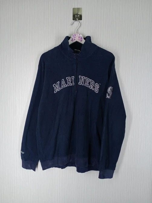 Vintage MLB Seattle Mariners Half Zipper Fleece