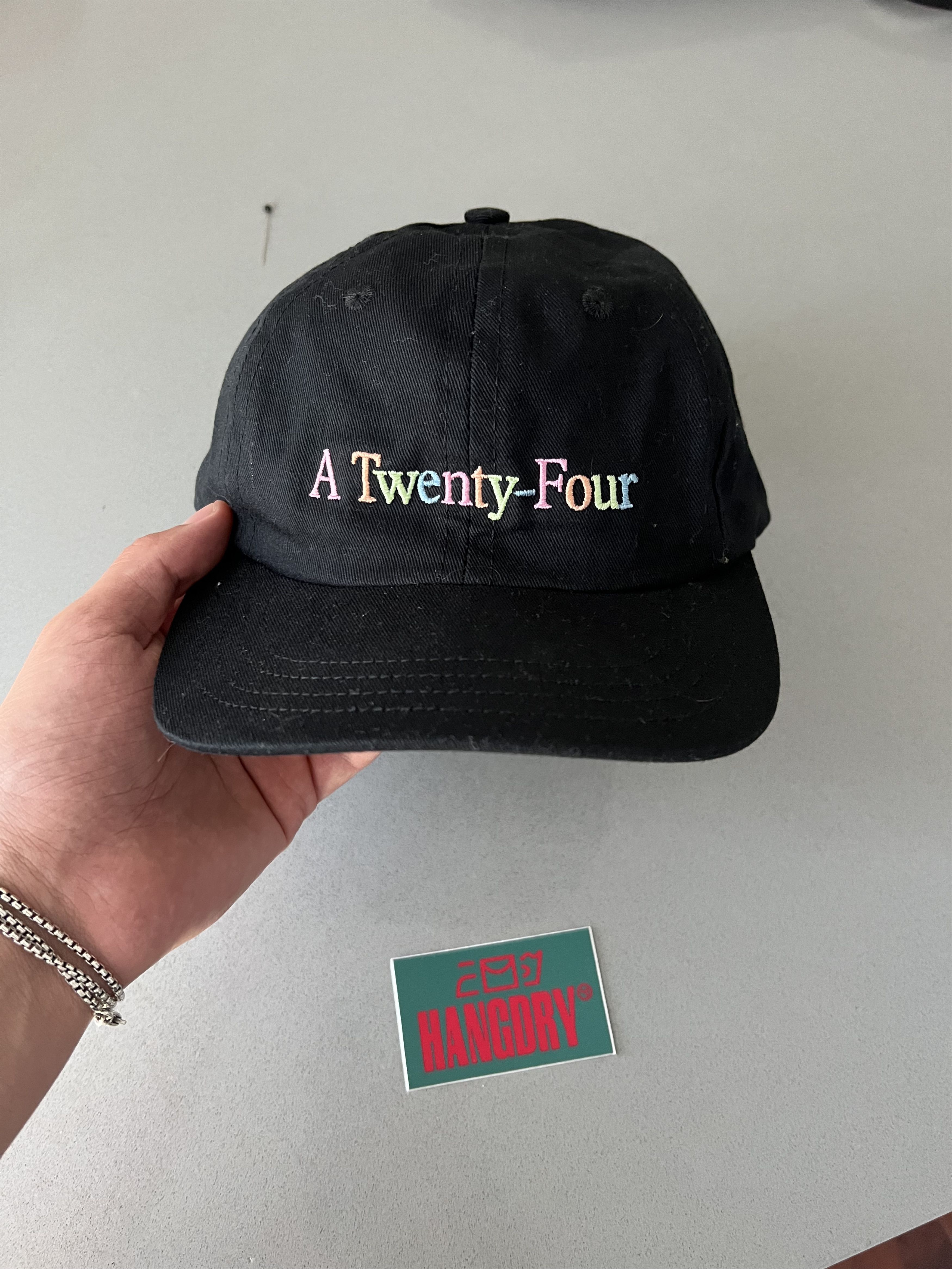 A24 A24 Black Rainbow 'A Twenty-Four' Hat | Grailed