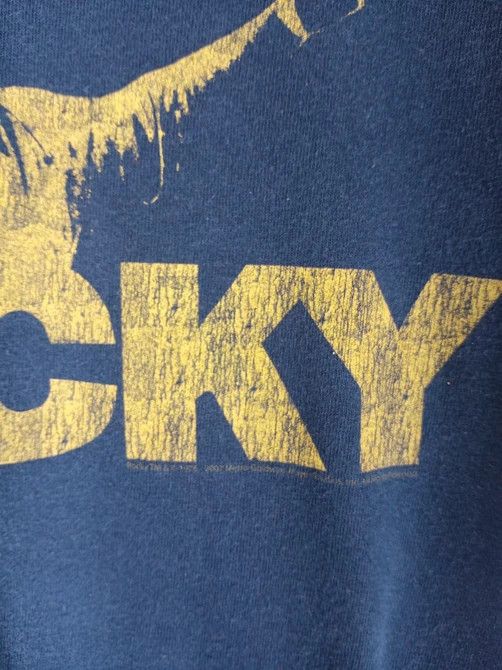 Vintage Vintage Rocky Balboa Movie Promo Rambo Tshirt Size US XL / EU 56 / 4 - 5 Thumbnail