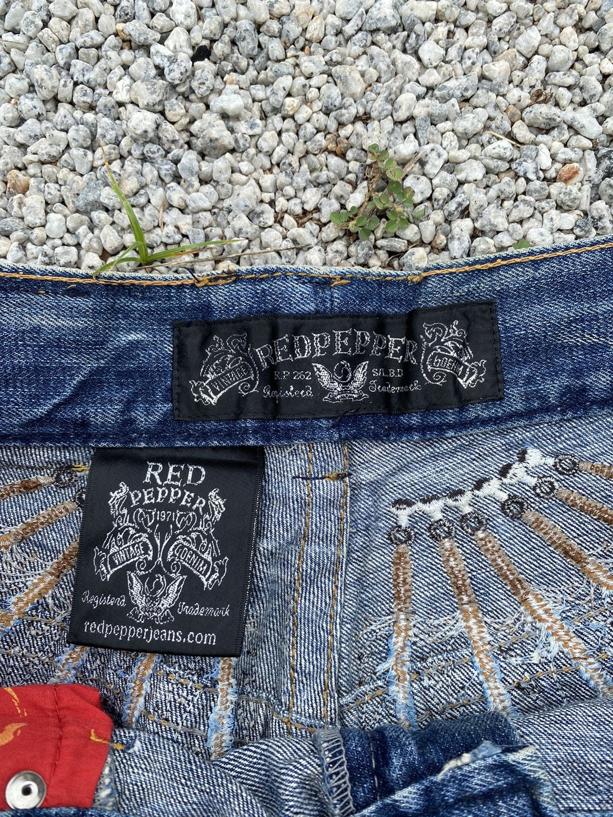 Other Redpeper Jeans Apache Design Size US 30 / EU 46 - 9 Thumbnail