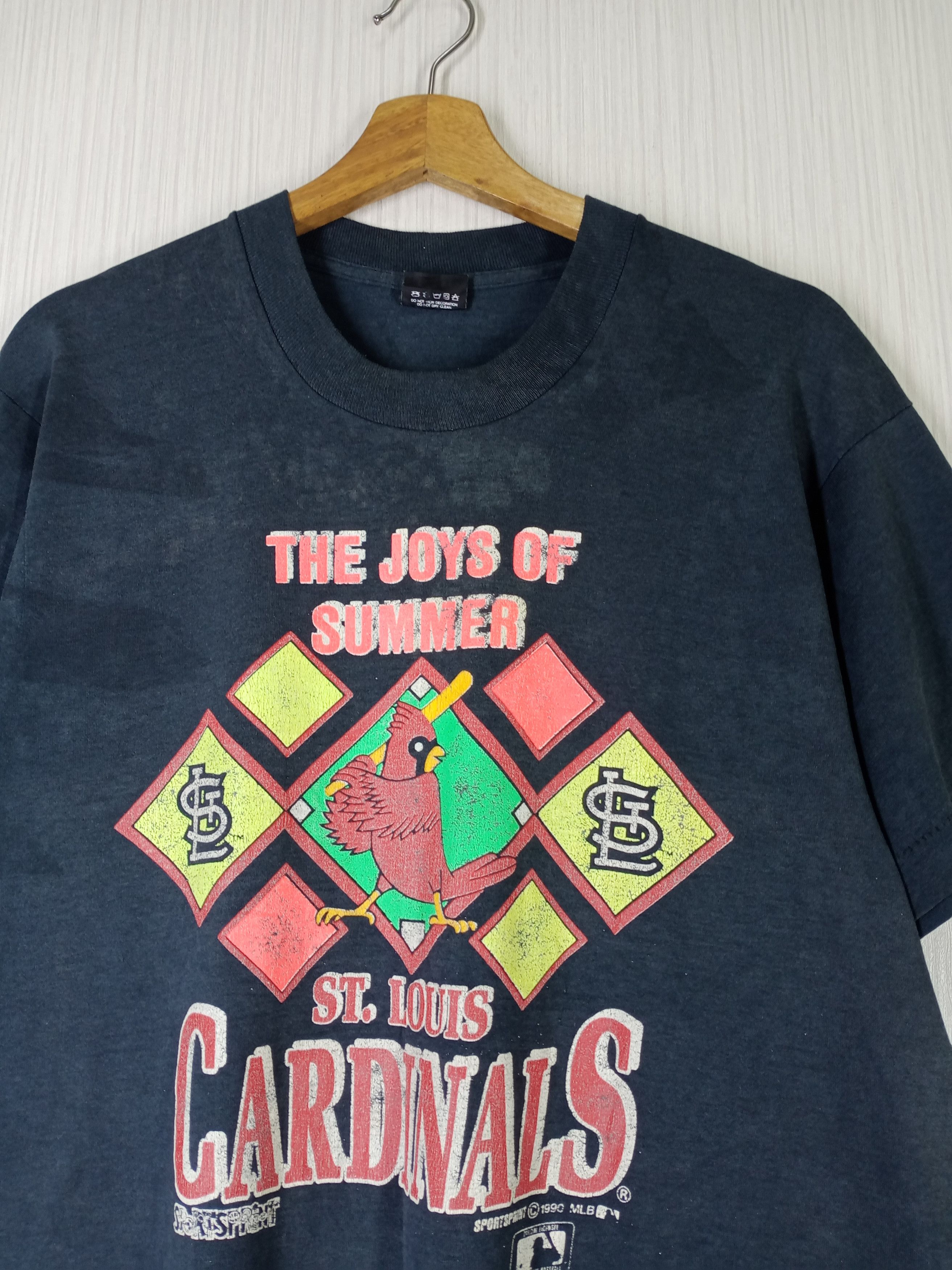 MLB Rare Vintage 1990 St.Louis Cardinals Tshirt Size US M / EU 48-50 / 2 - 4 Thumbnail