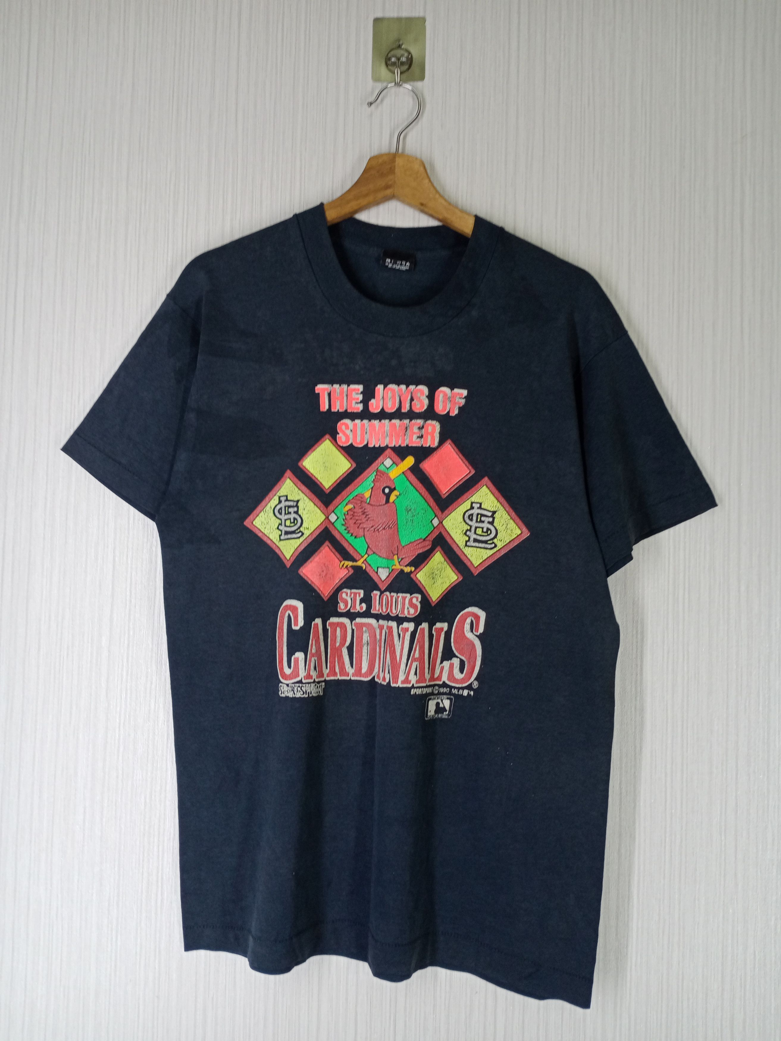 MLB Rare Vintage 1990 St.Louis Cardinals Tshirt Size US M / EU 48-50 / 2 - 1 Thumbnail