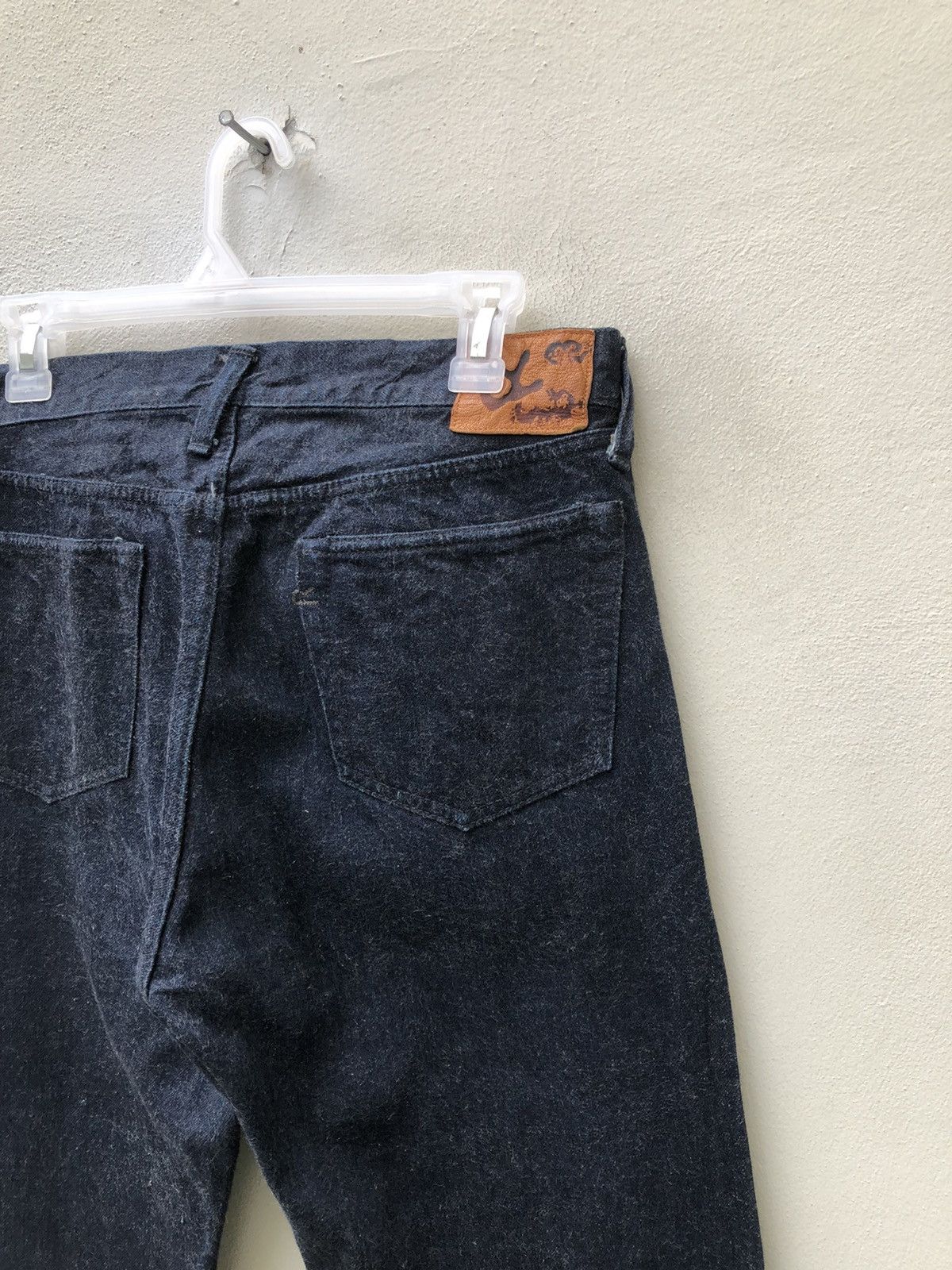 45rpm Vintage 45rpm Japan Indigo Blue Denim Selvedge Jeans Size US 32 / EU 48 - 15 Thumbnail