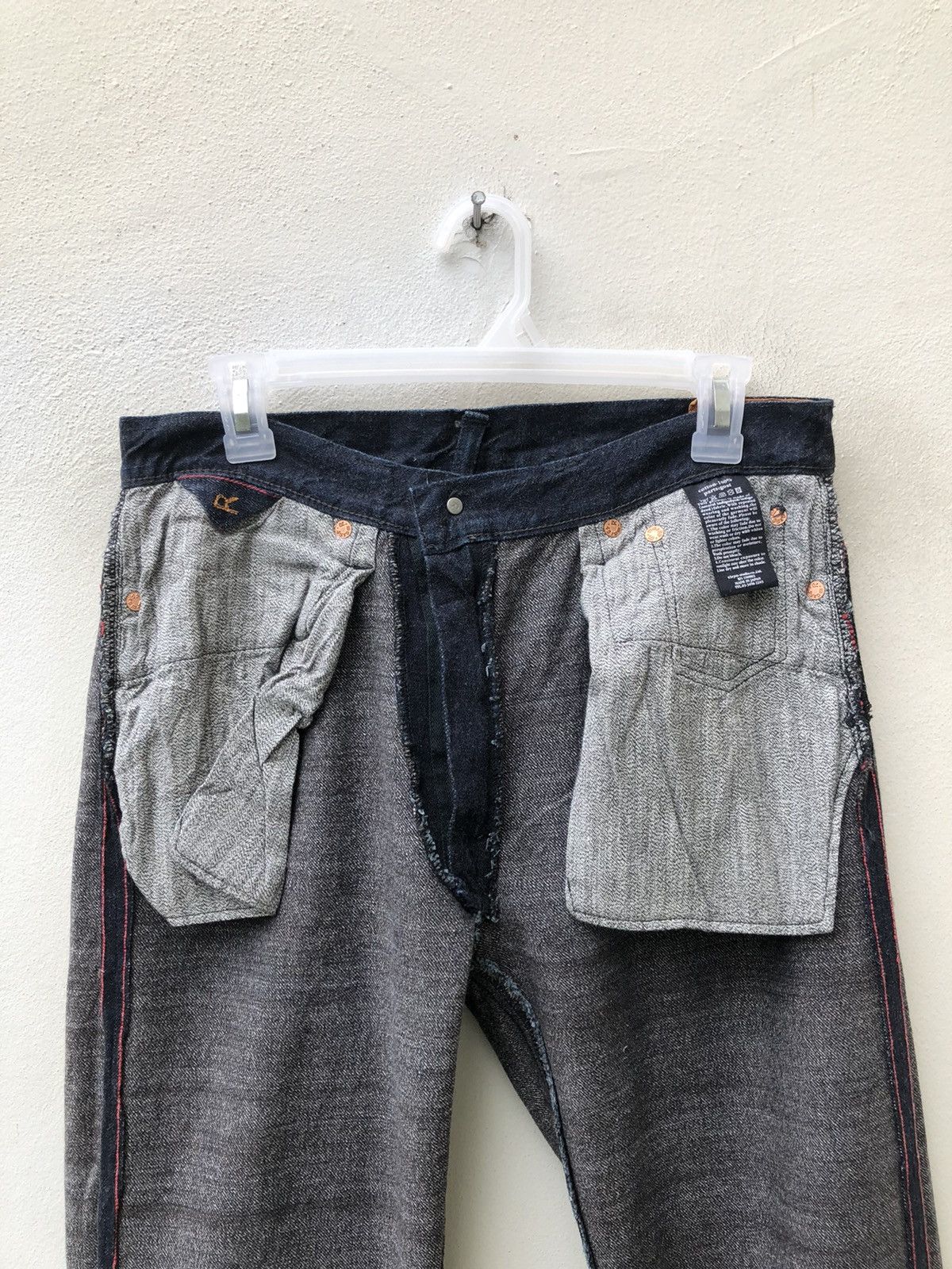 45rpm Vintage 45rpm Japan Indigo Blue Denim Selvedge Jeans Size US 32 / EU 48 - 20 Thumbnail