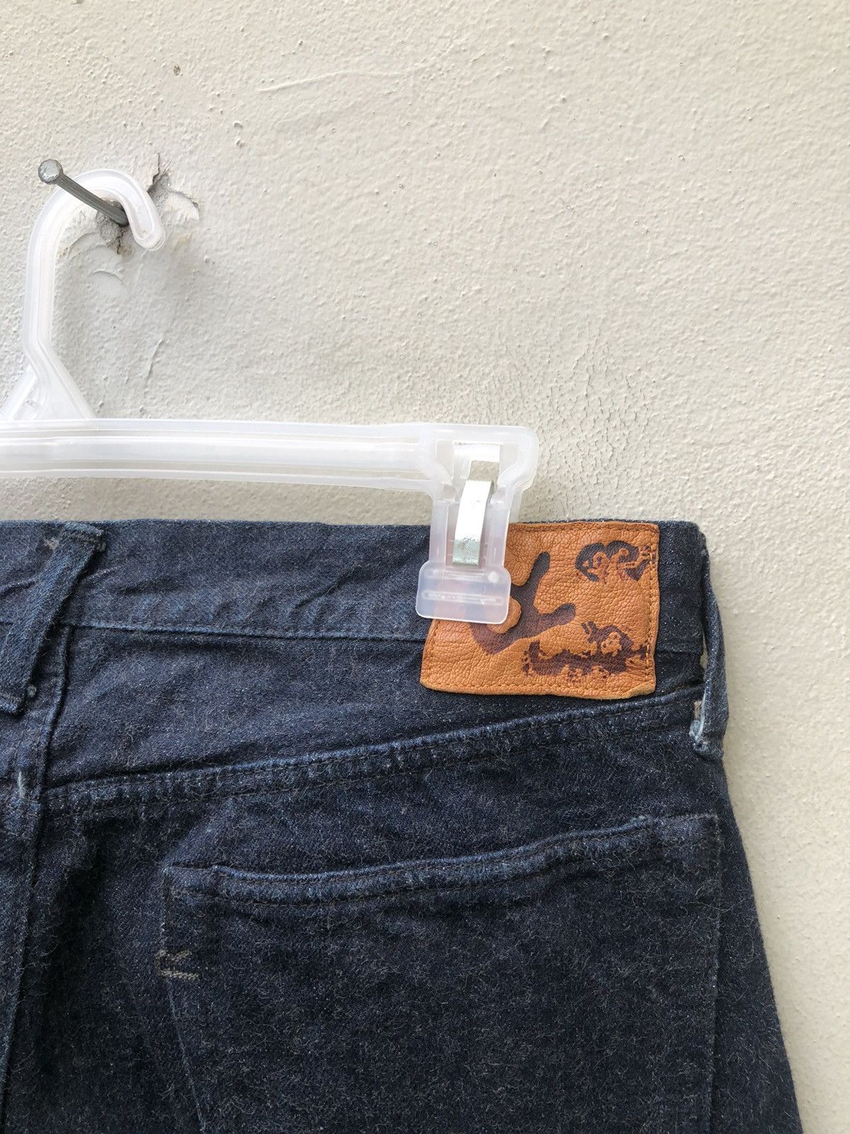 45rpm Vintage 45rpm Japan Indigo Blue Denim Selvedge Jeans Size US 32 / EU 48 - 16 Thumbnail
