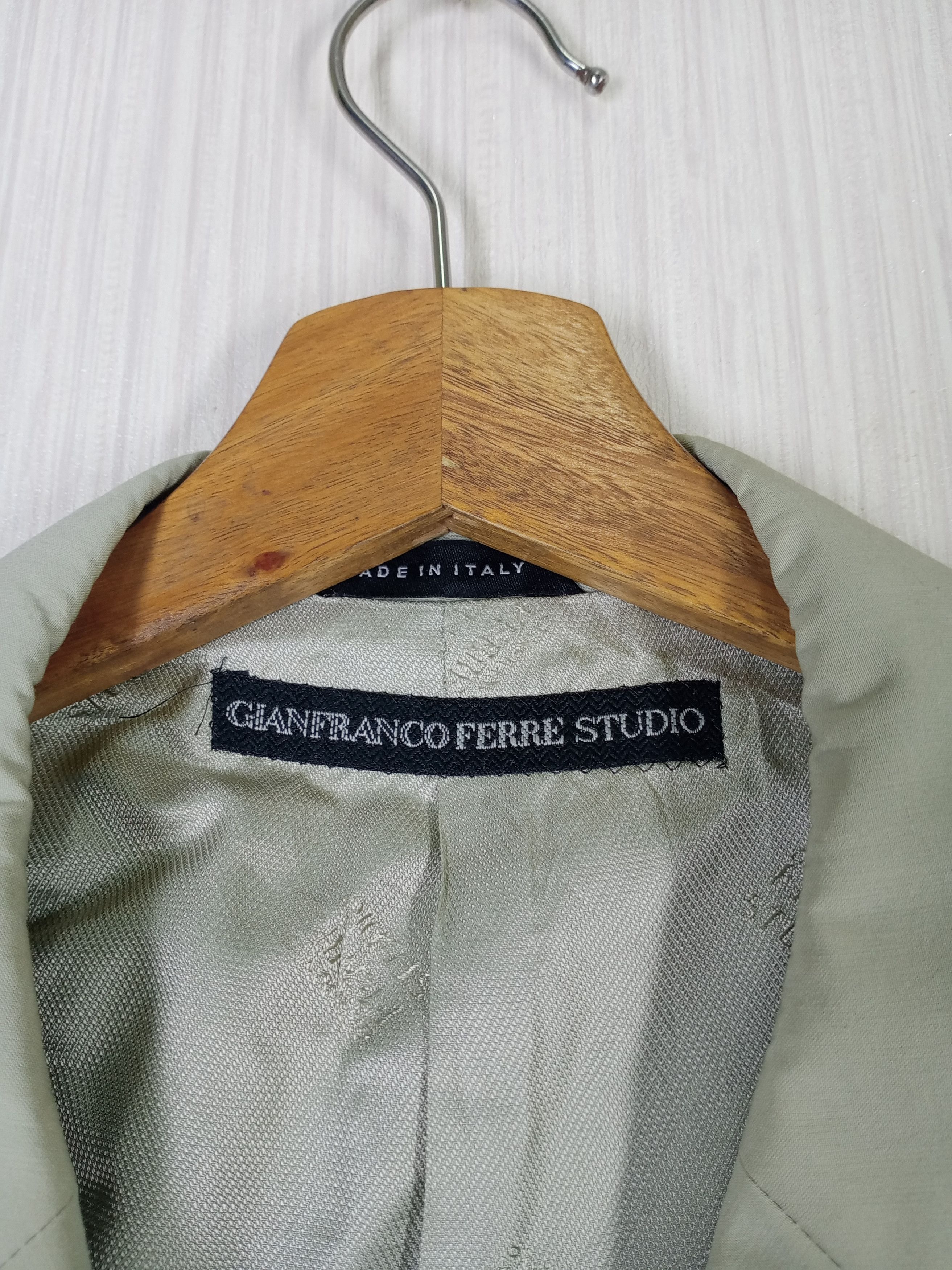 Gianfranco Ferre RARE VINTAGE GIANFRANCO FERRE MENS BLAZER JACKET Size US L / EU 52-54 / 3 - 6 Thumbnail
