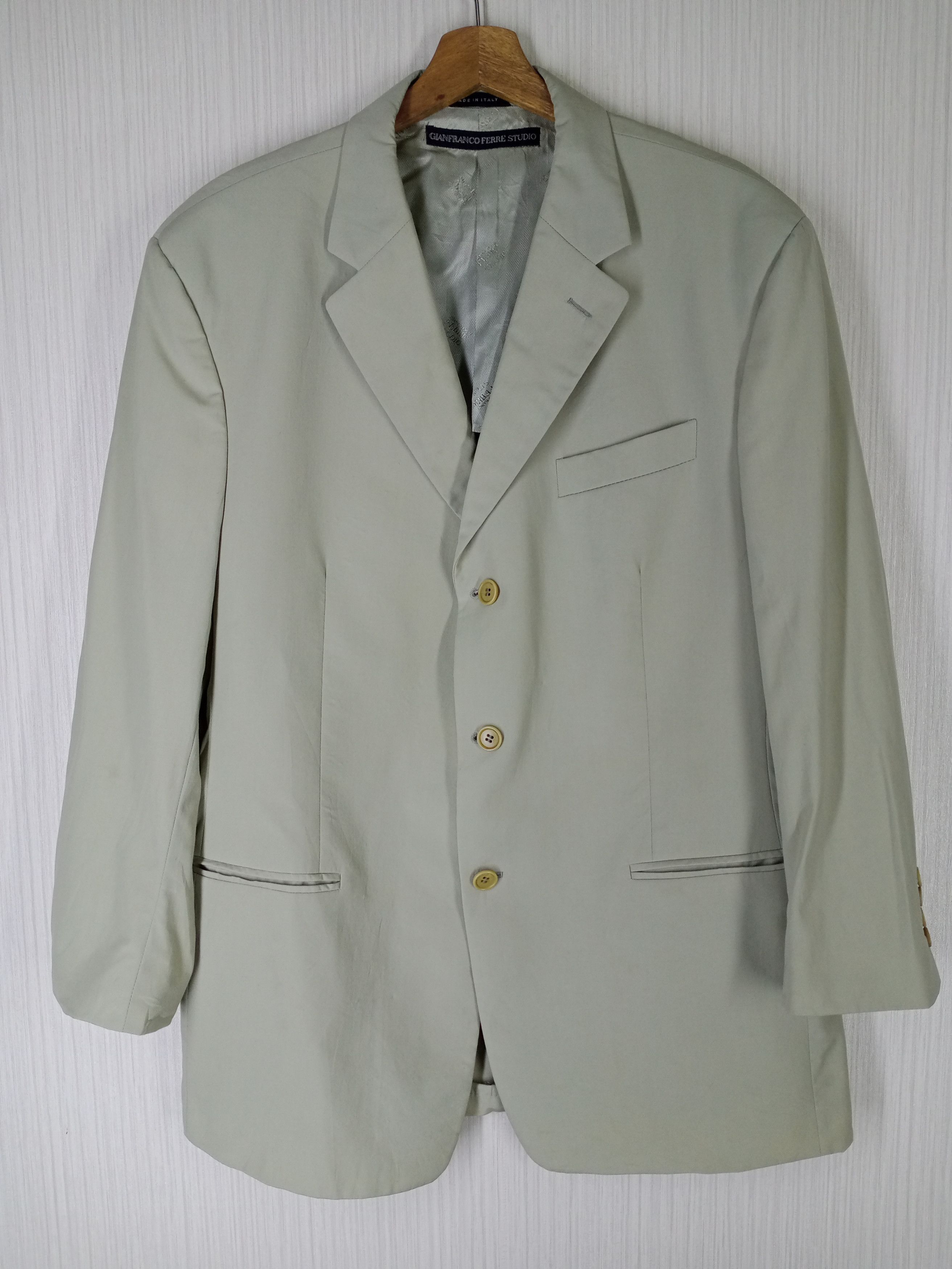 Gianfranco Ferre RARE VINTAGE GIANFRANCO FERRE MENS BLAZER JACKET Size US L / EU 52-54 / 3 - 1 Thumbnail