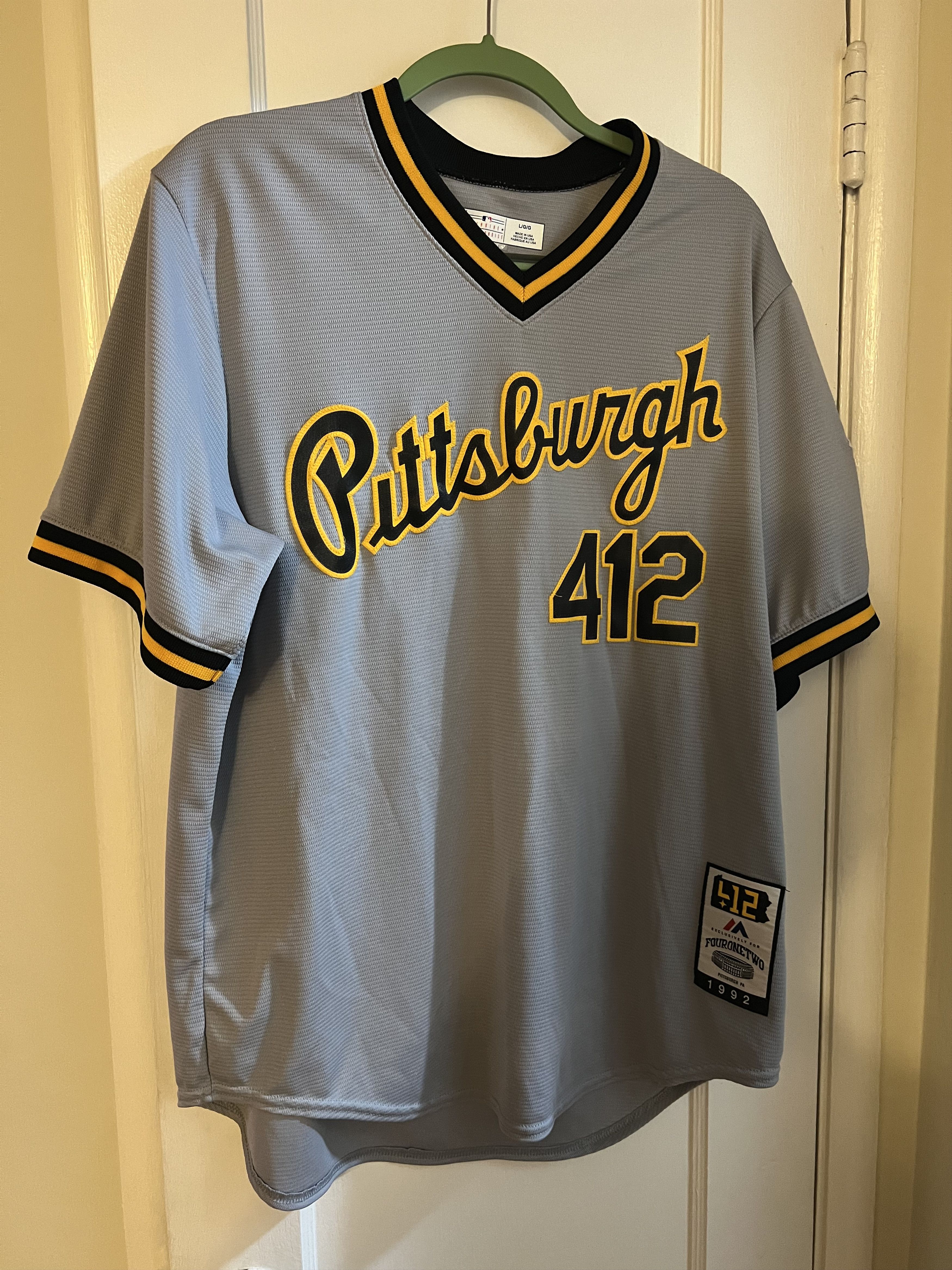 Majestic Pittsburgh Pirates x 412 Jersey - Four One Two