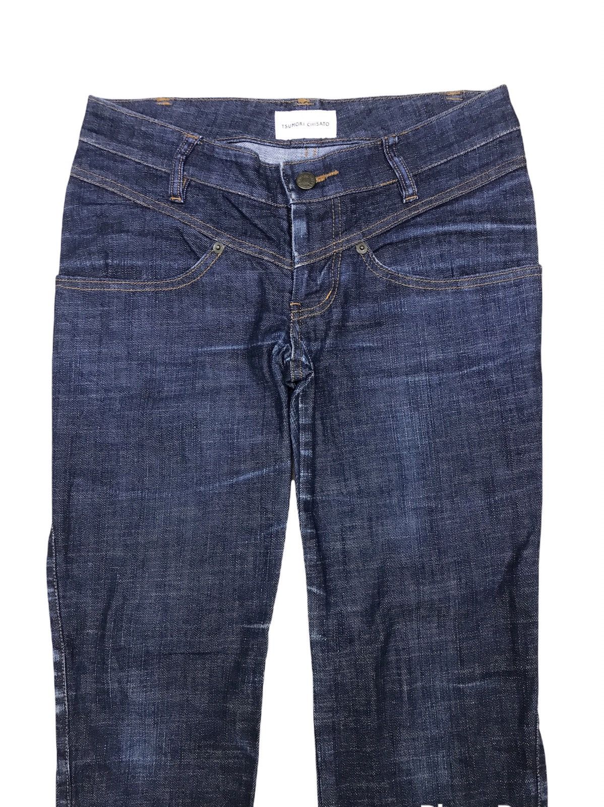 Issey Miyake × Japanese Brand Tsumori Chisato Denim Jeans Size 29" - 2 Thumbnail