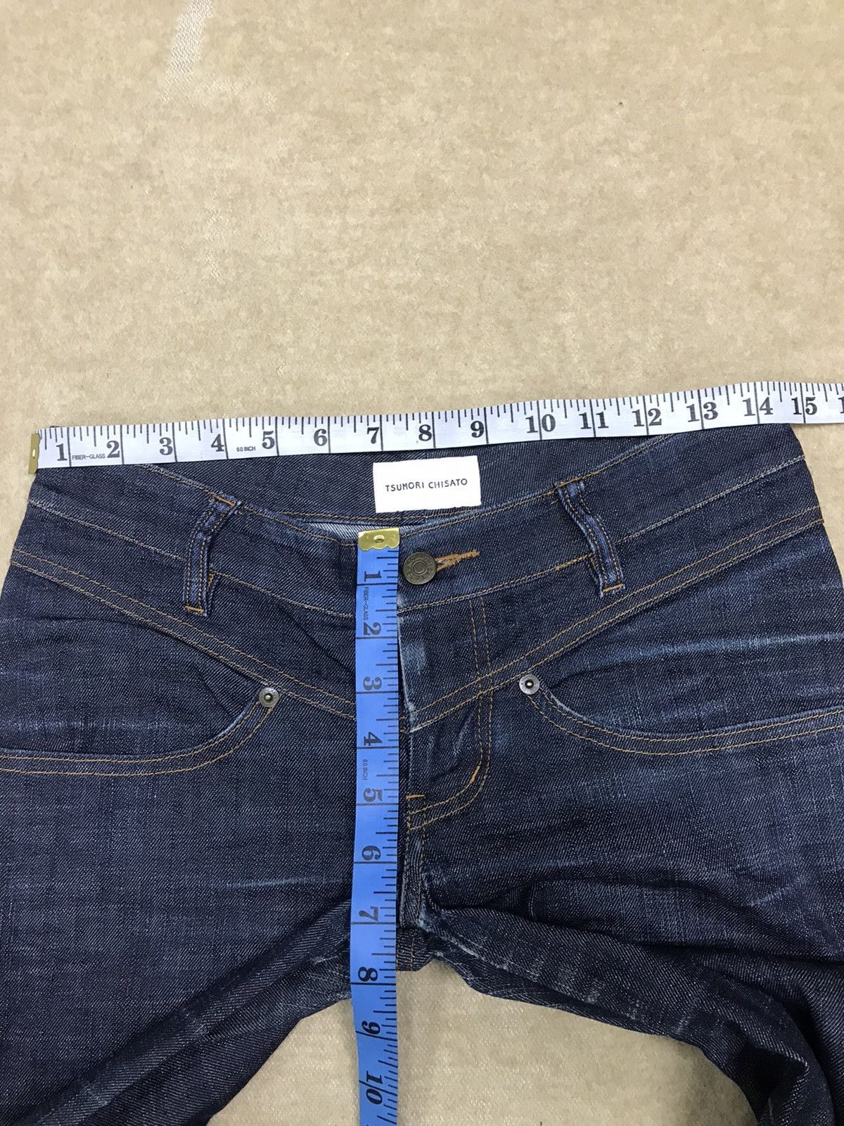 Issey Miyake × Japanese Brand Tsumori Chisato Denim Jeans Size 29" - 11 Thumbnail