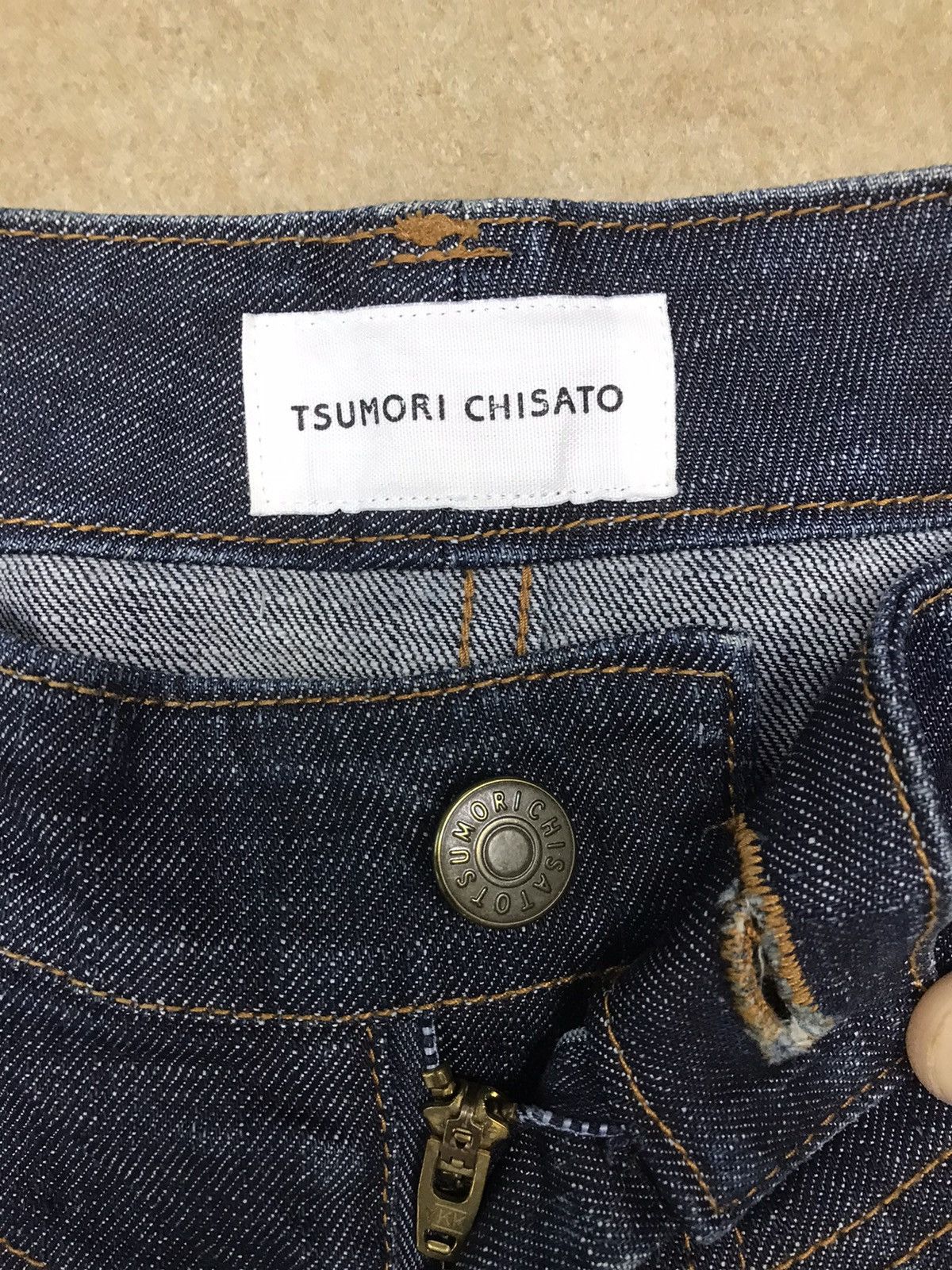 Issey Miyake × Japanese Brand Tsumori Chisato Denim Jeans Size 29" - 8 Thumbnail