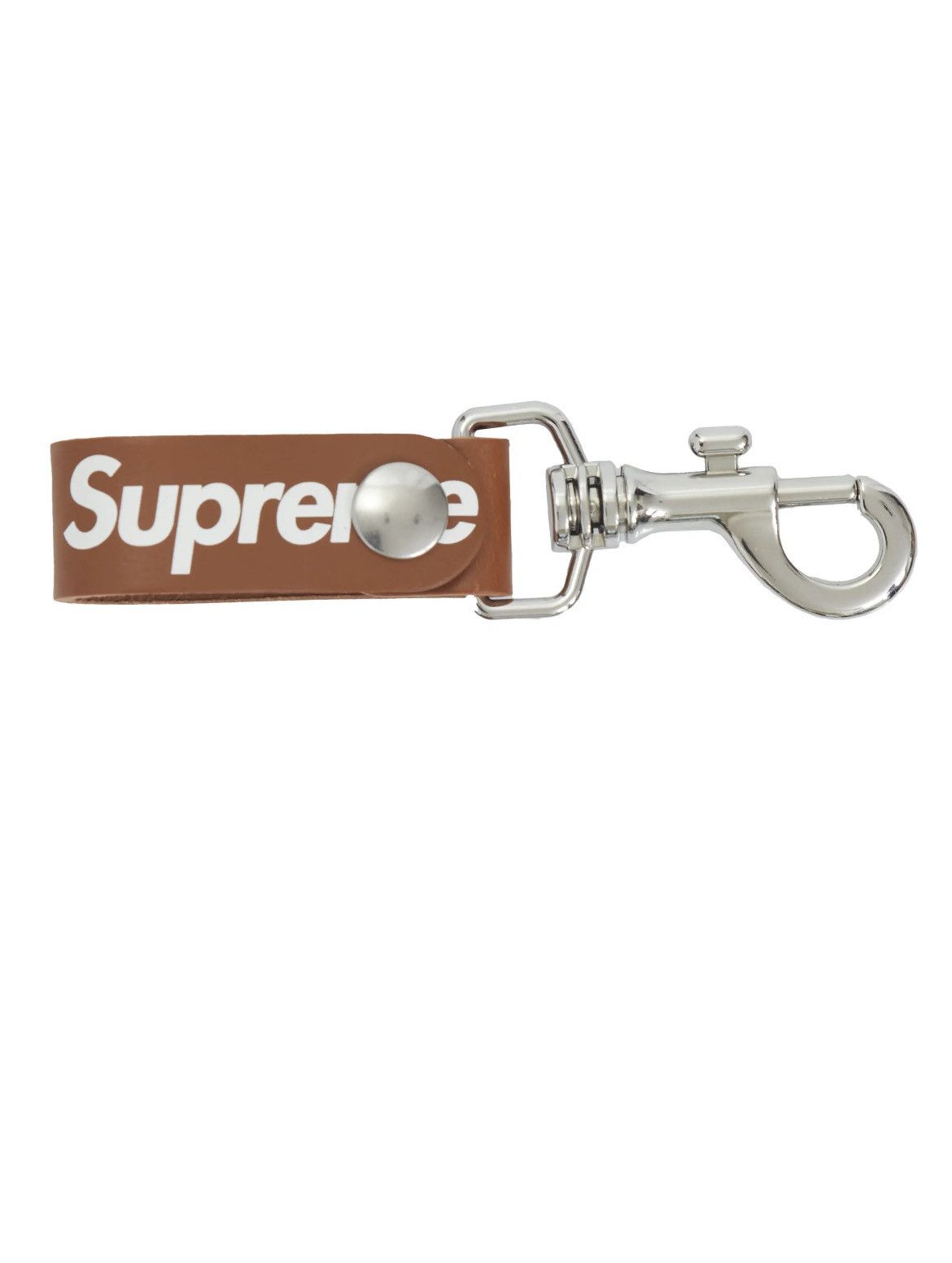 Supreme Leather Key Loop