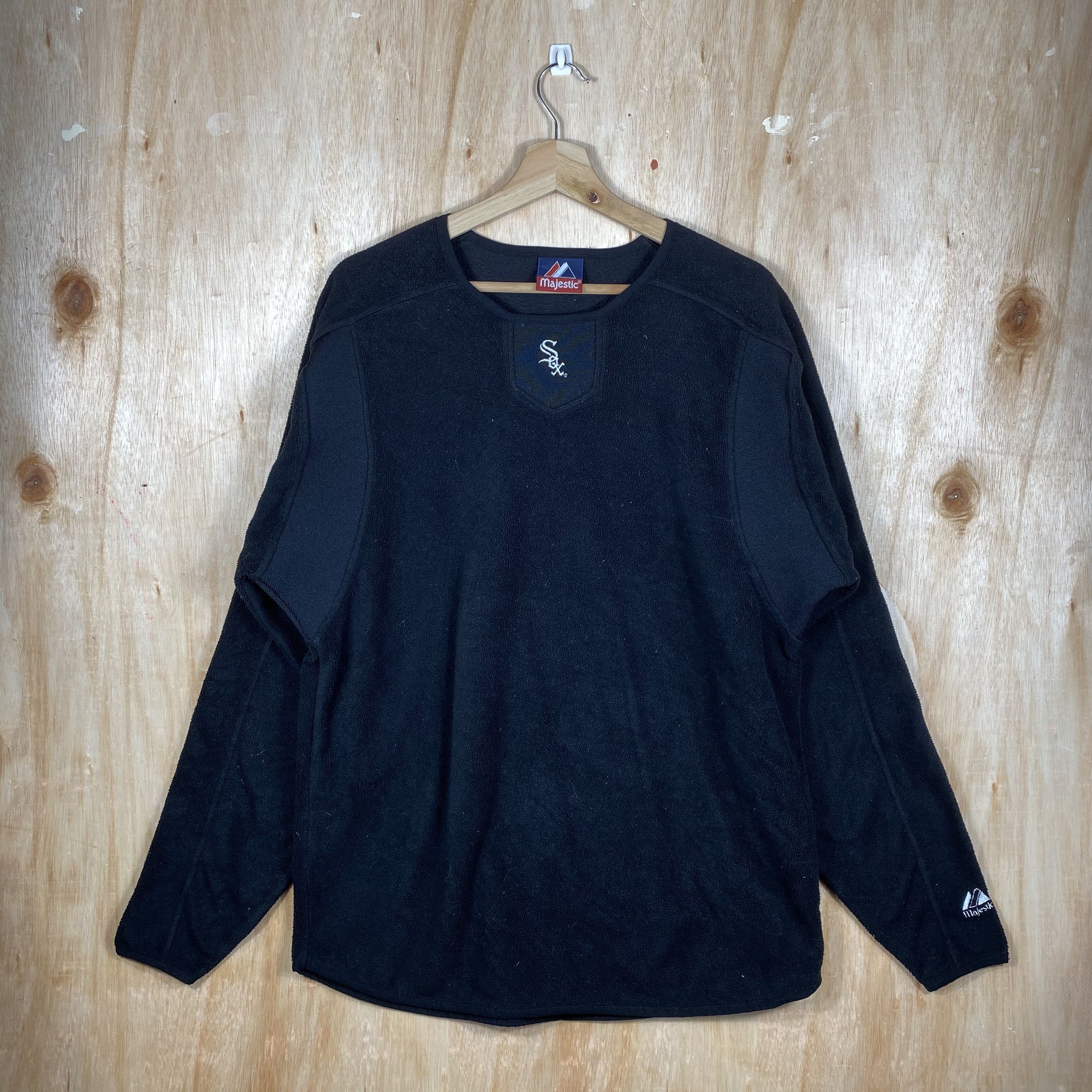 Majestic × Vintage Vintage Majestic SOX fleece Sweatshirts Size US M / EU 48-50 / 2 - 1 Thumbnail
