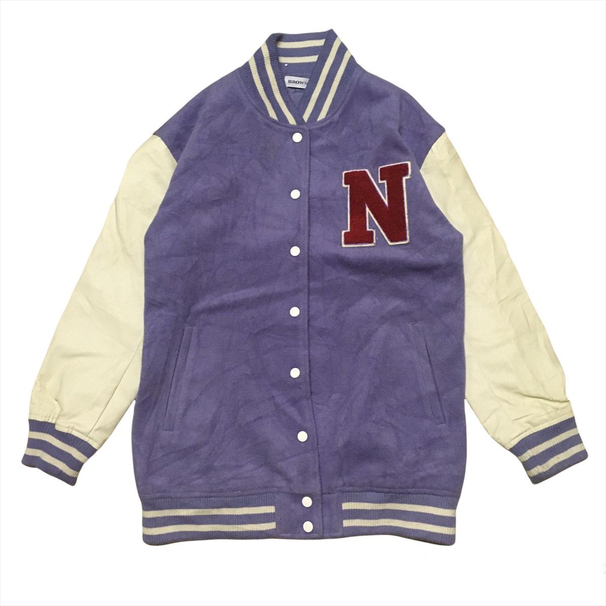 Japanese Brand Browny Varsity Jacket
