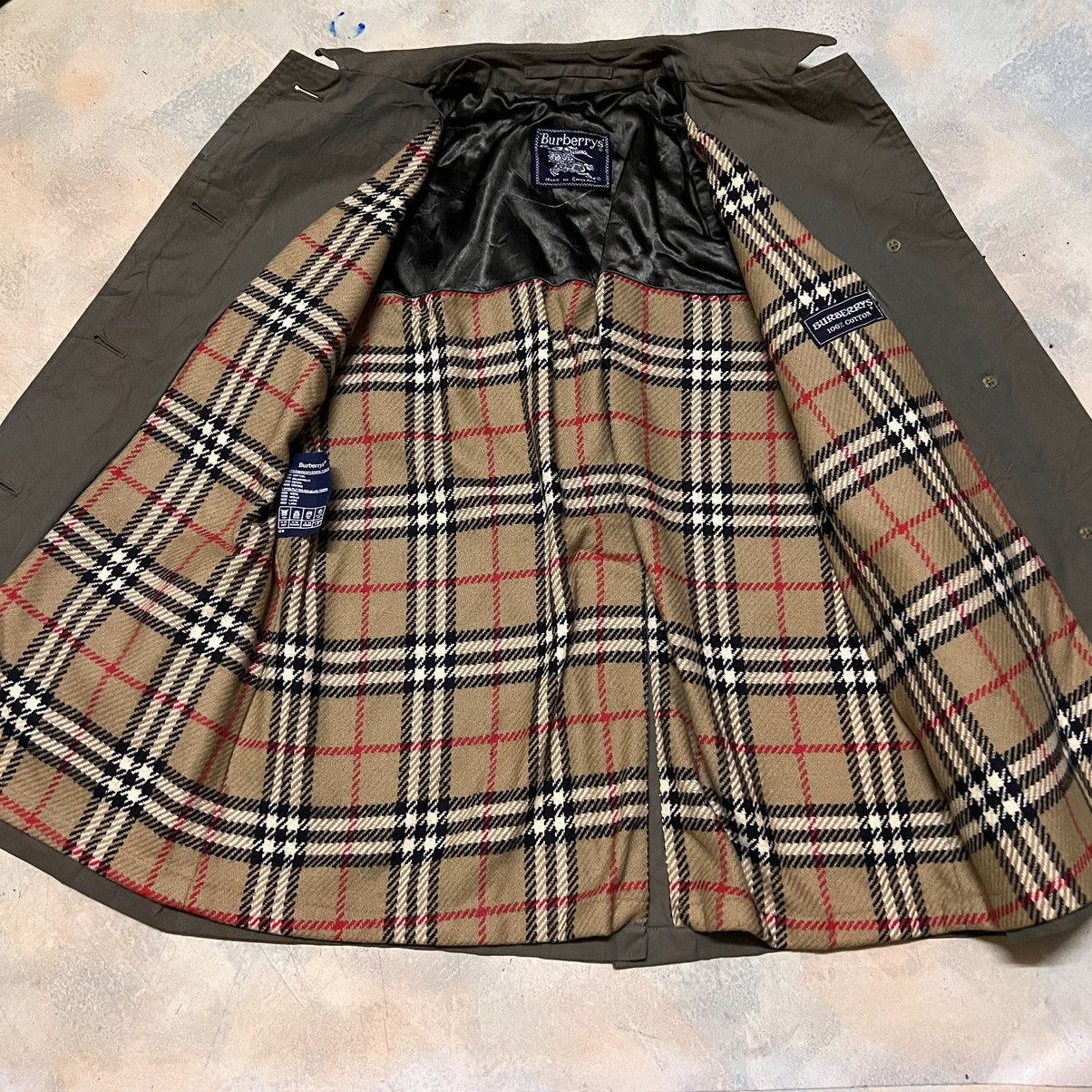 Burberry Vintage Burberrys Long Jacket Size US M / EU 48-50 / 2 - 6 Thumbnail