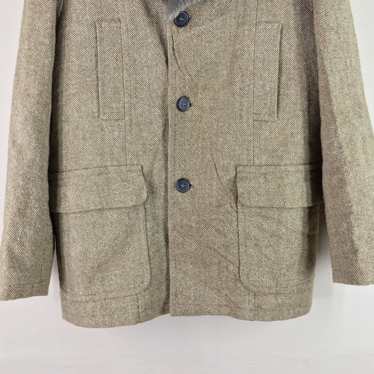Giuliano Fujiwara GIULIANO FUJIWARA WOOL COAT JACKET Size US M / EU 48-50 / 2 - 4 Thumbnail