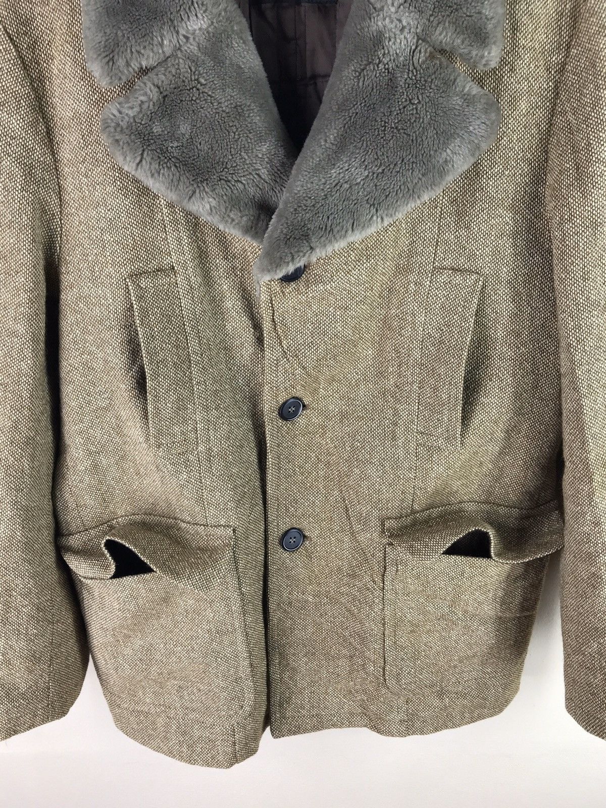 Giuliano Fujiwara GIULIANO FUJIWARA WOOL COAT JACKET Size US M / EU 48-50 / 2 - 6 Thumbnail
