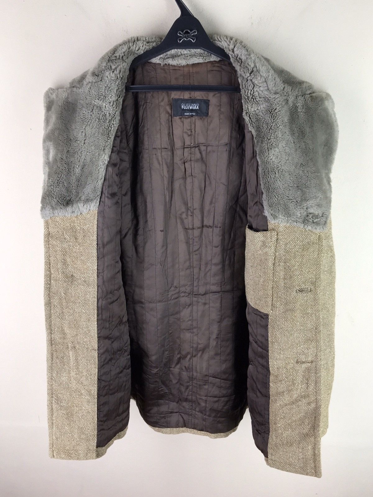 Giuliano Fujiwara GIULIANO FUJIWARA WOOL COAT JACKET Size US M / EU 48-50 / 2 - 11 Thumbnail