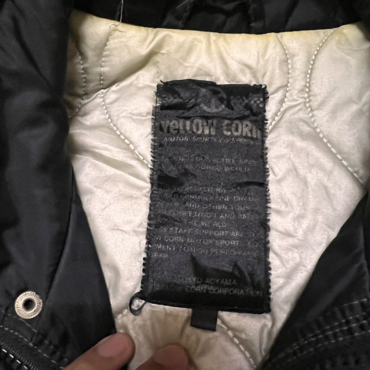Vintage Vintage Yellow Corn Riding Racing Jacket Big Logo Size US L / EU 52-54 / 3 - 10 Thumbnail